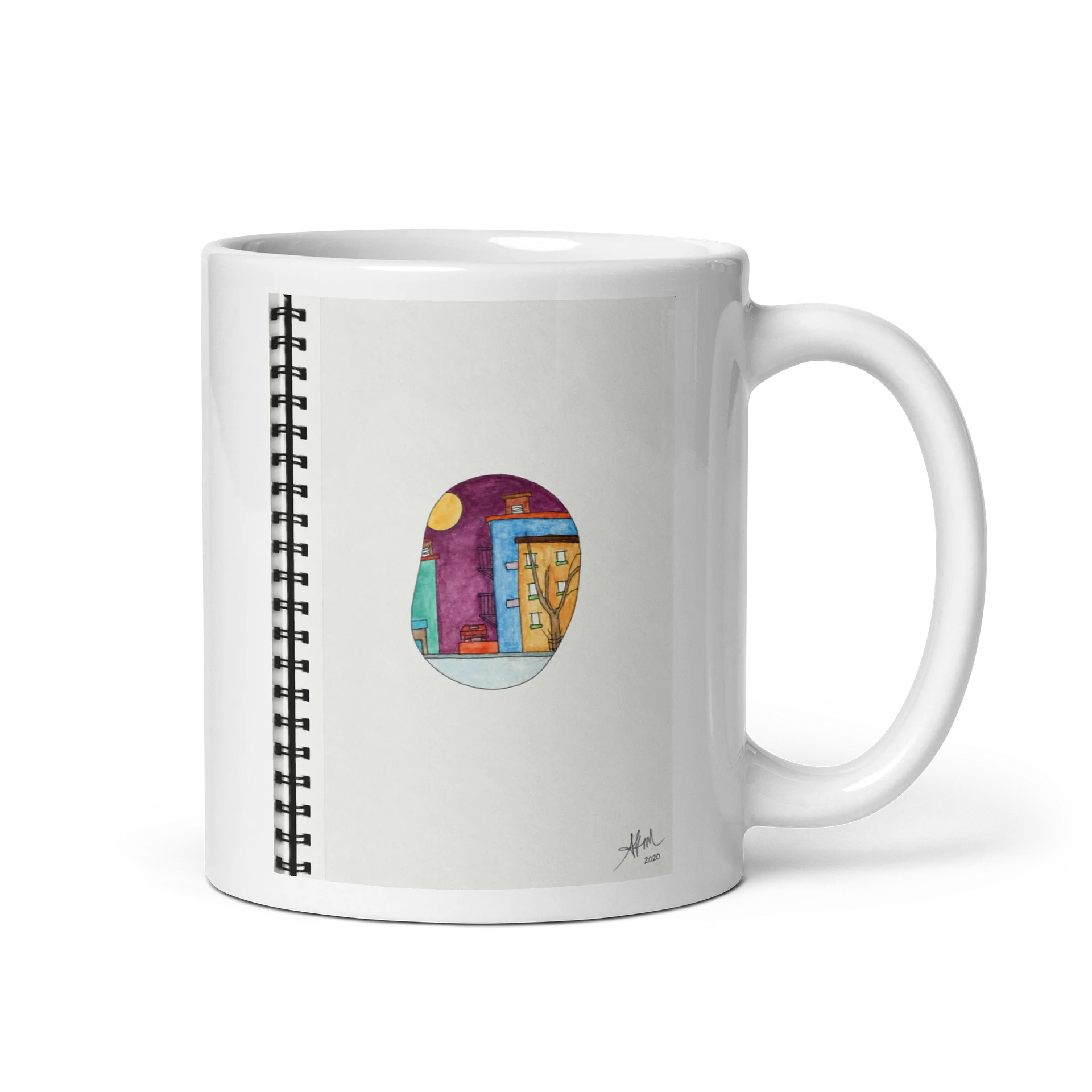 AK’s Moonlit Midnight Alley Mug product image (1)