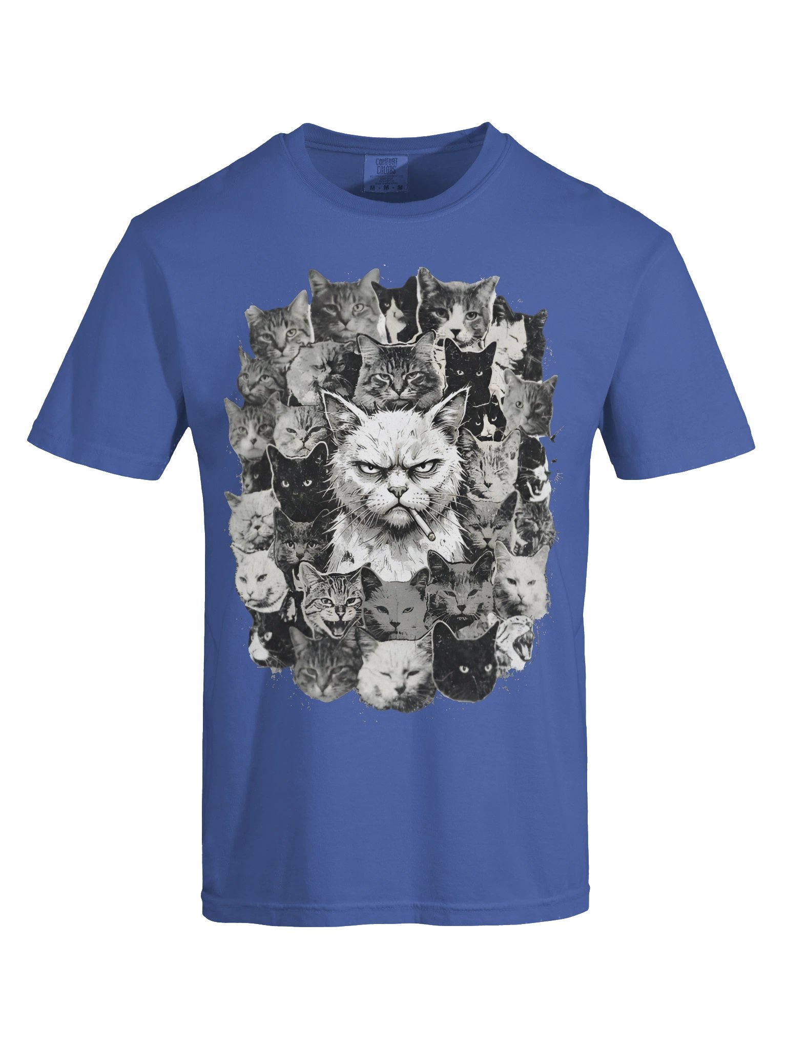 Serious Cat Collage Tee product image (5)