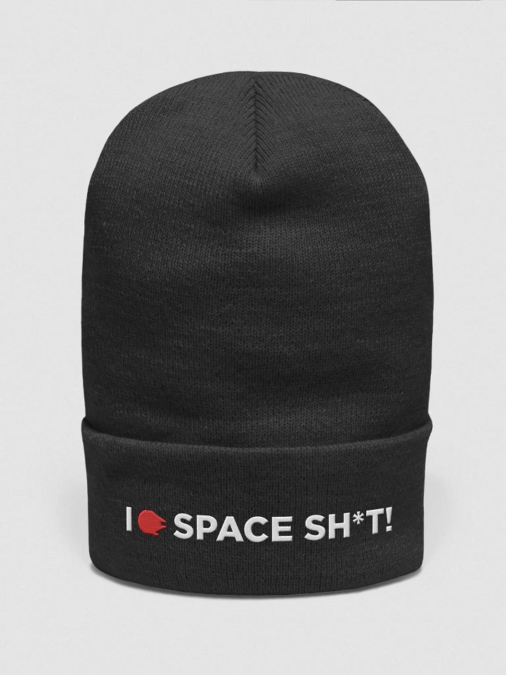 I LOVE SPACE SH*T BEANIE - GALAXY product image (1)