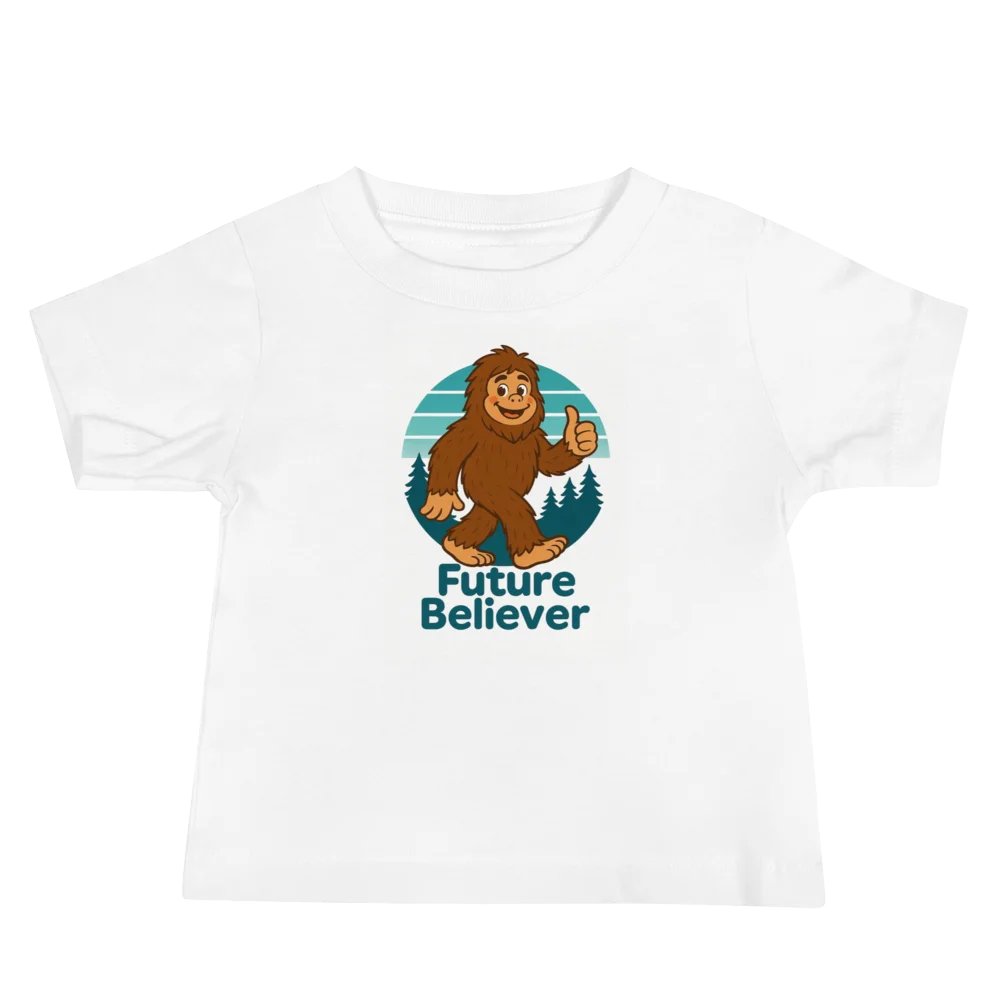 Bigfoot Toddler T-Shirt – Future Believer Sasquatch Tee for Kids | Funny Cryptid Shirt for Boys & Girls product image (4)