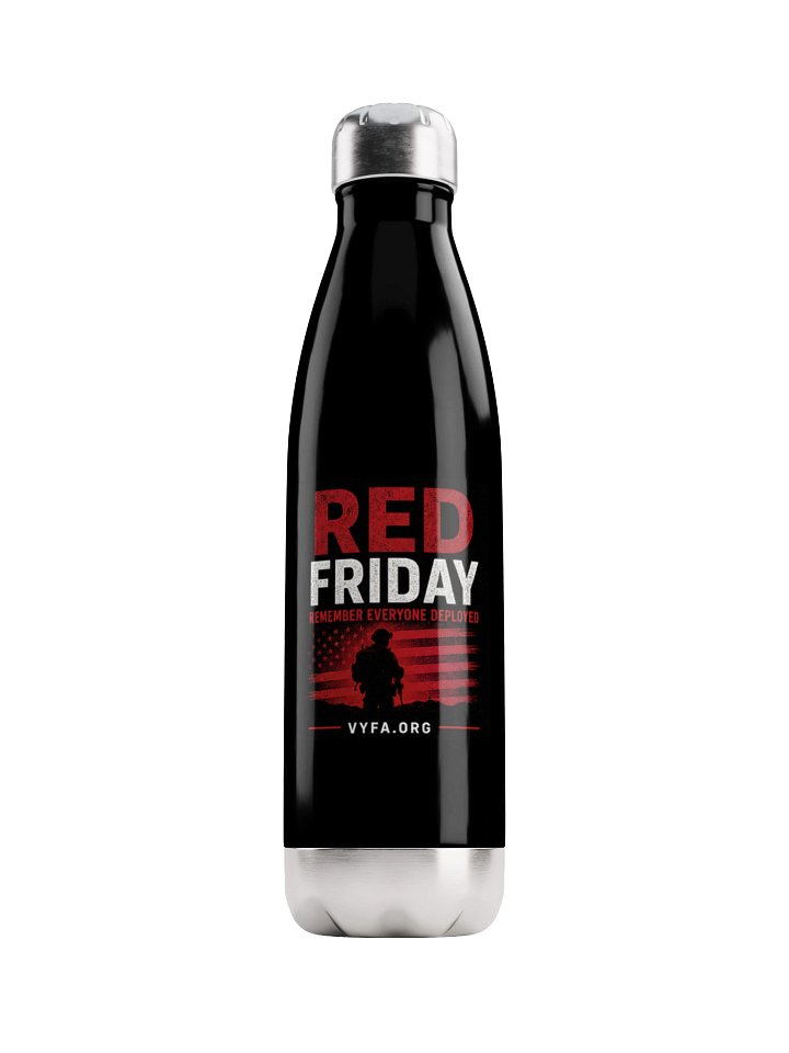BOLD RED FRIDAY — Remember Everyone Deployed 17oz Bottle product image (2)