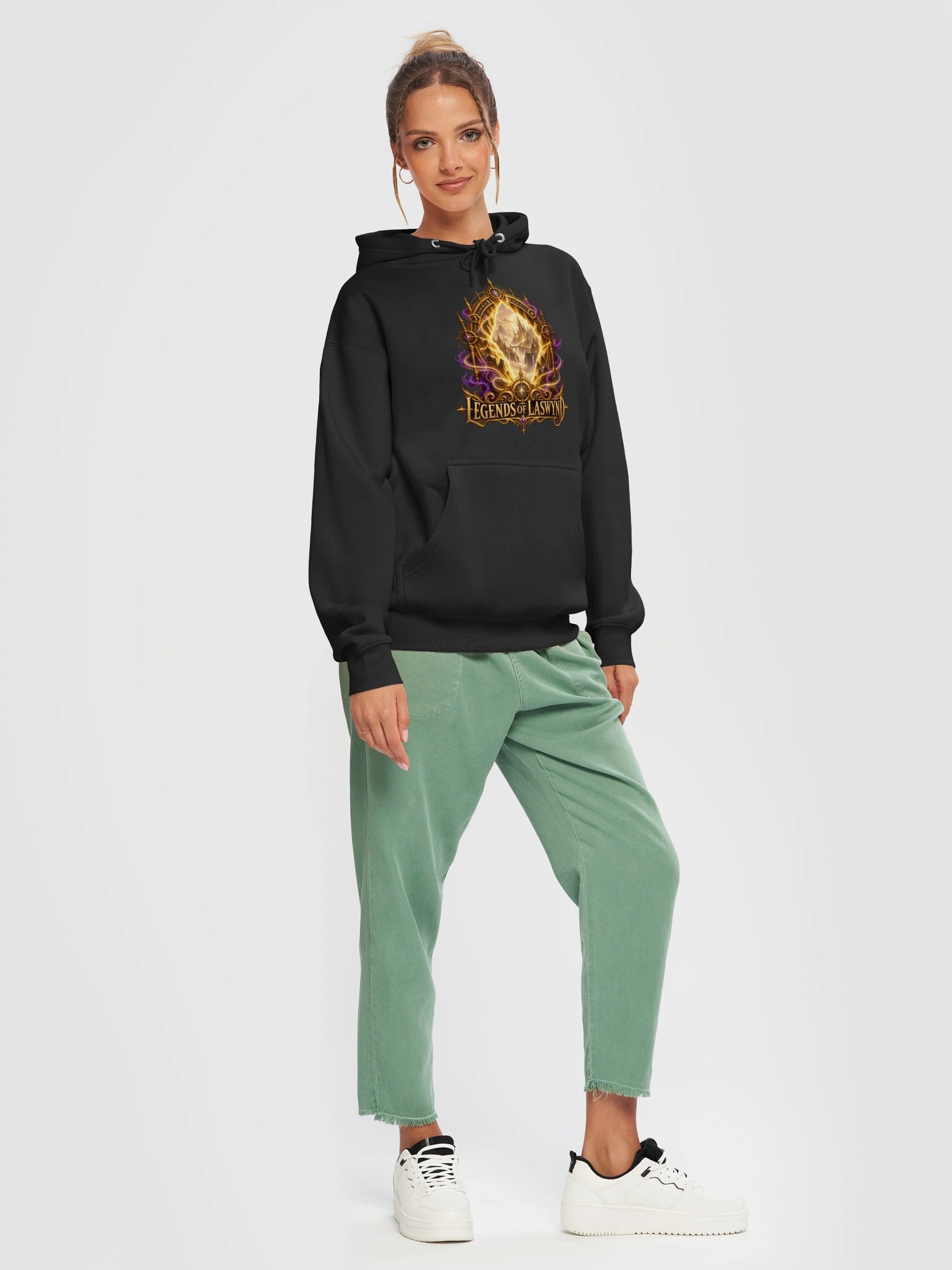 Legends of Laswynd — Golden Rift Hoodie product image (7)