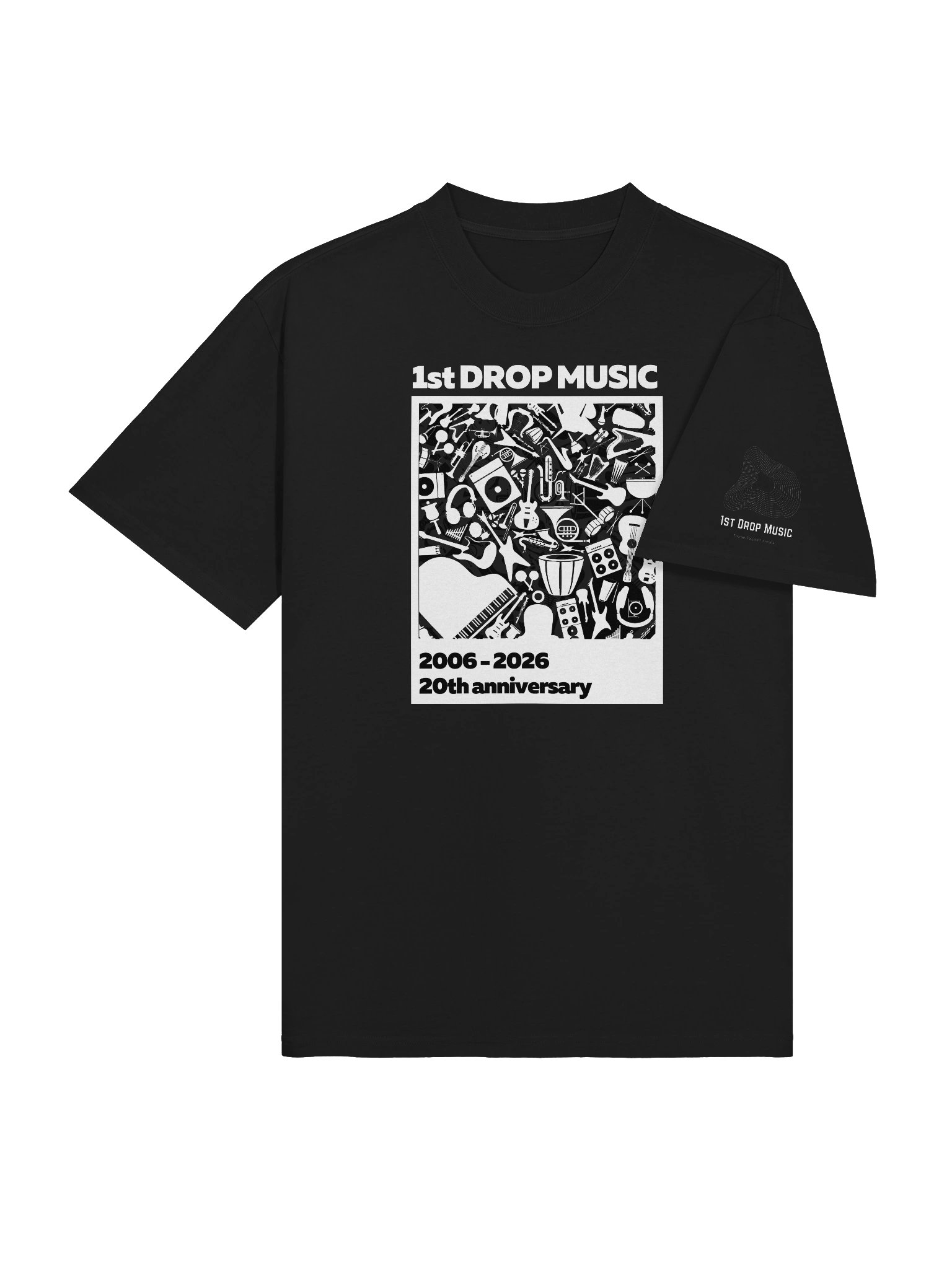 1st Drop Music 20th Anniversary T-shirt product image (4)