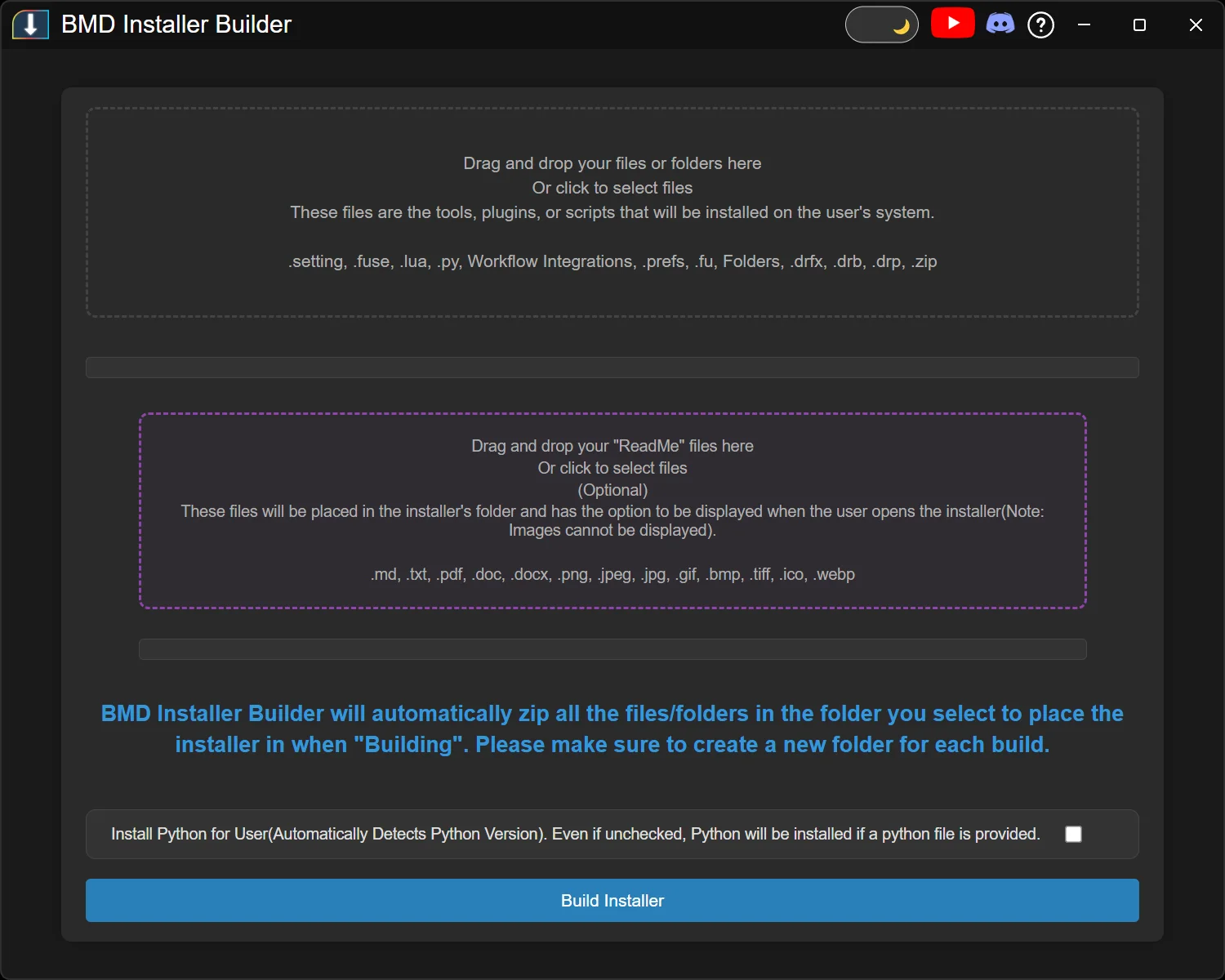 BMD Installer Builder | For Davinci Resolve Free and Studio & Fusion product image (1)