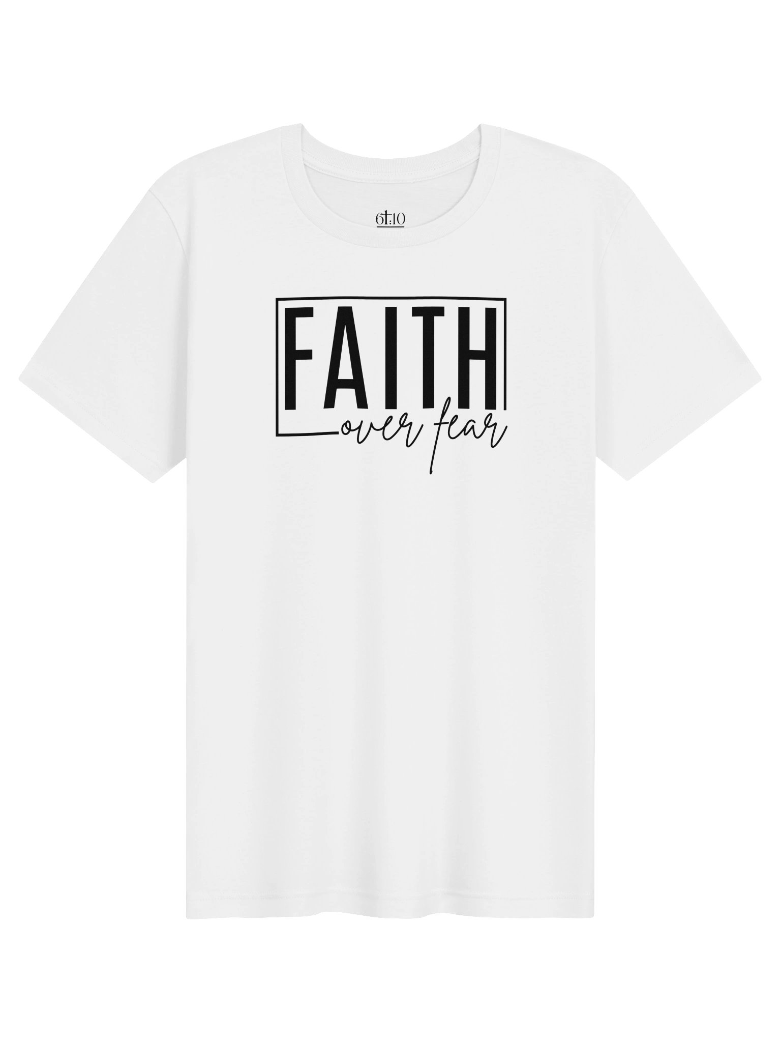 FAITH OVER FEAR Bella+Canvas Unisex Tee product image (1)