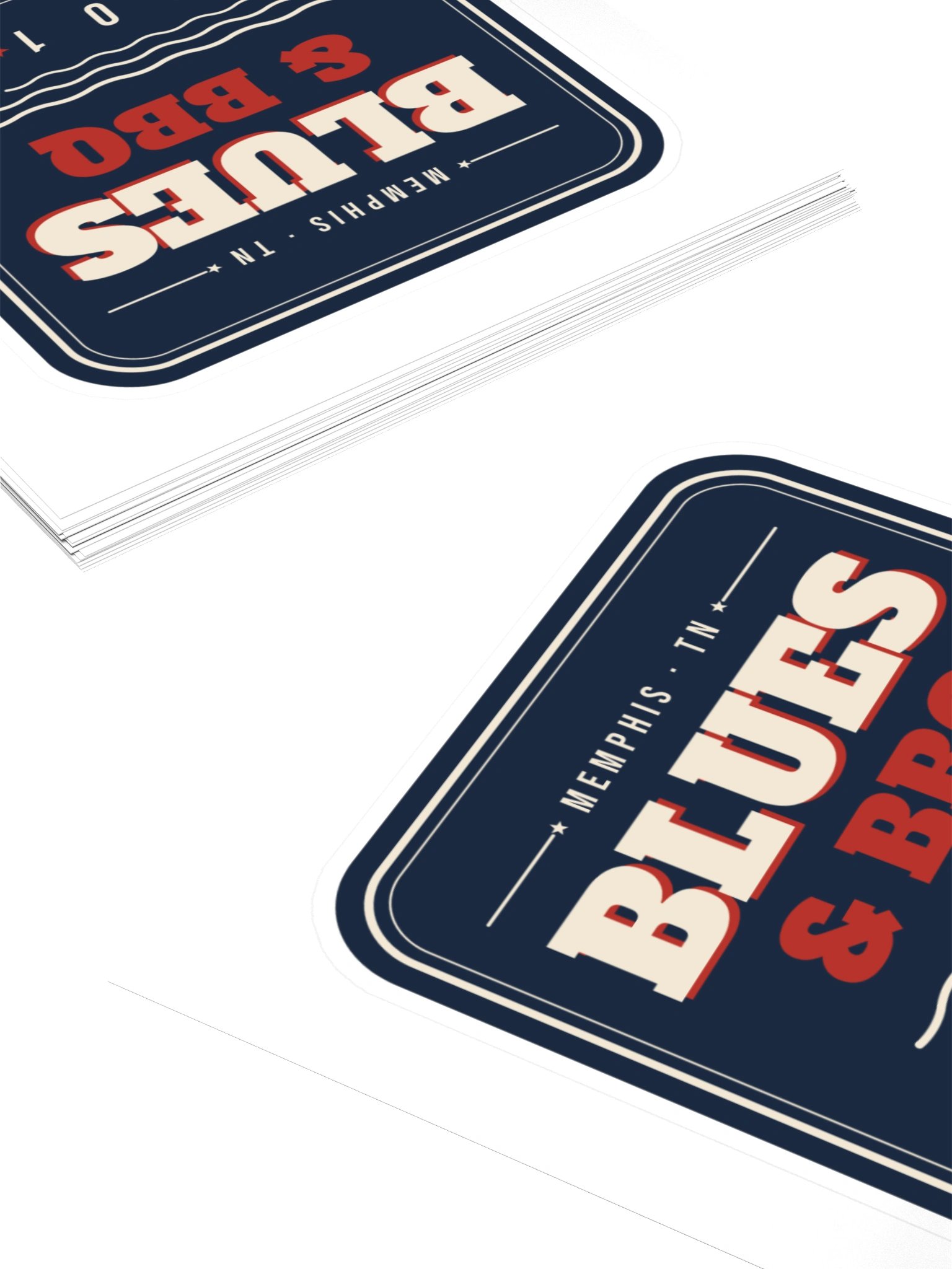 Blues and BBQ Sticker product image (4)