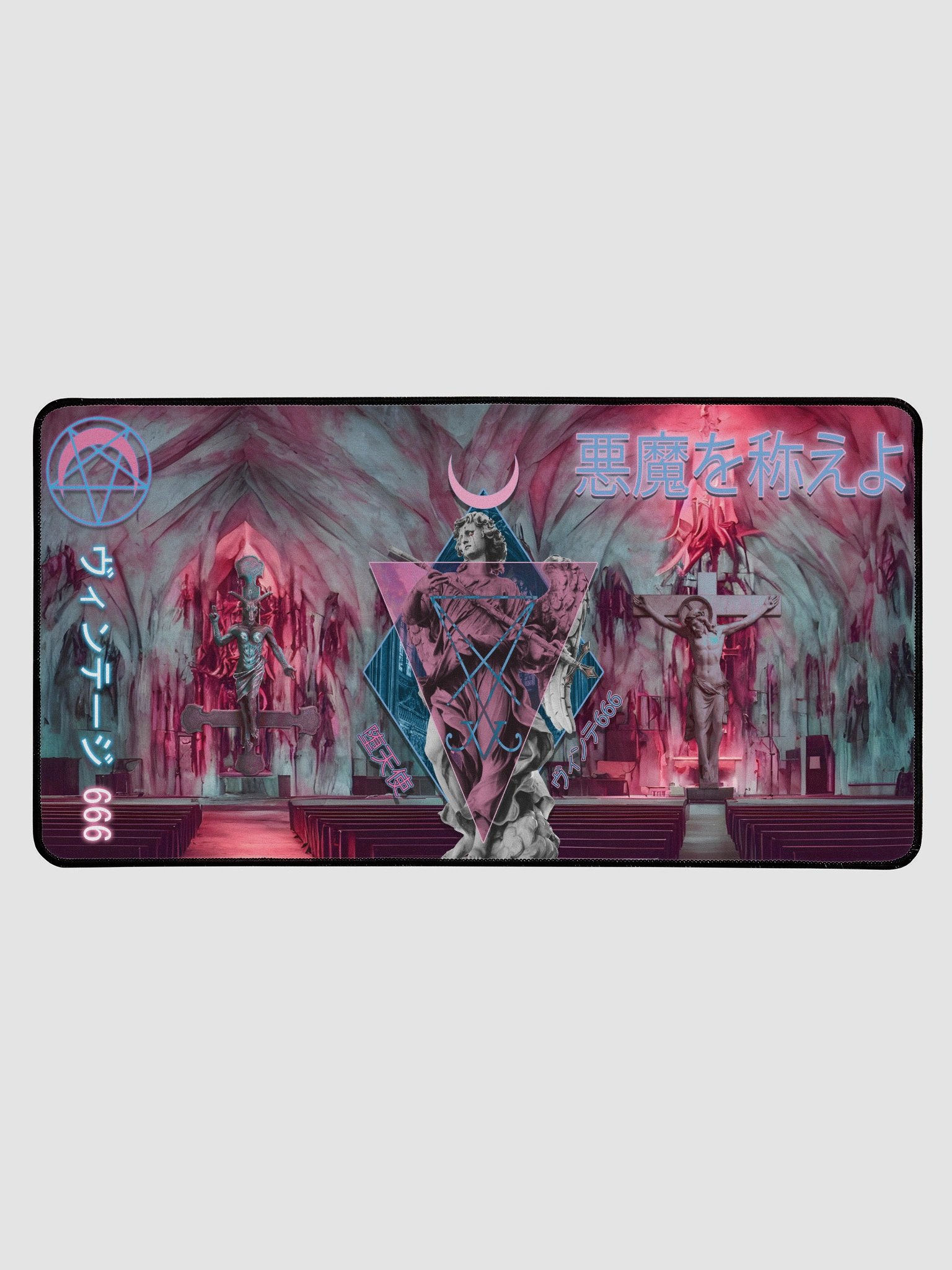 SatanicWave Fallen Angel Liminality Desk Mat product image (1)