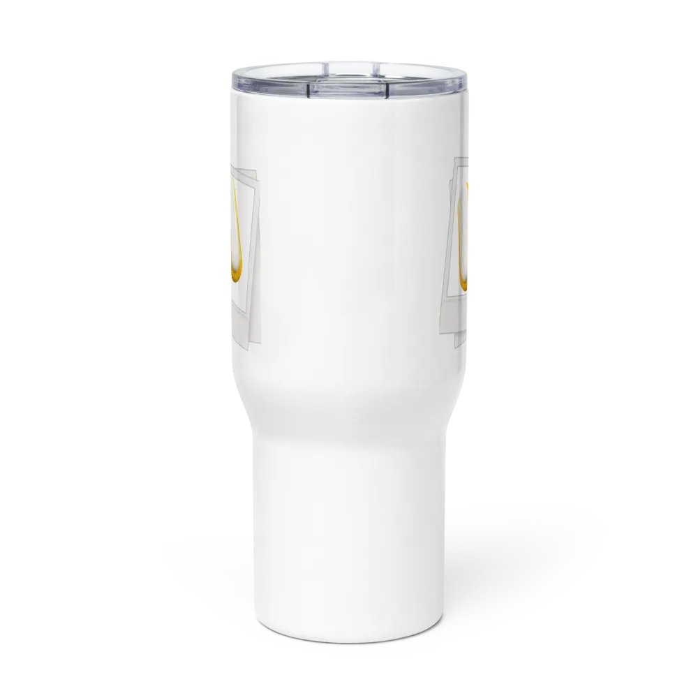 Glossy H Photo Frame Travel Mug product image (3)