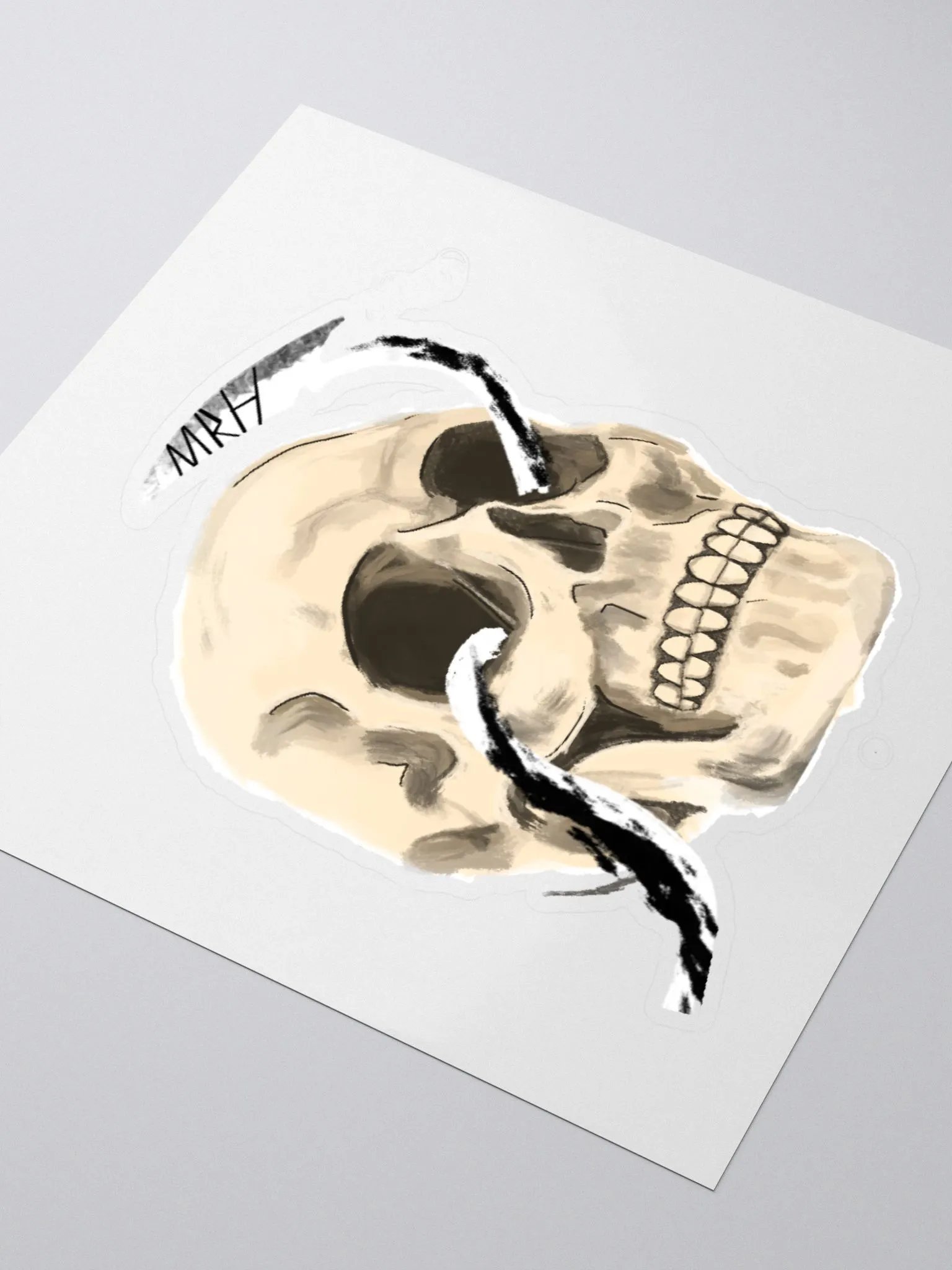 Tail Attack Skull Sticker product image (9)