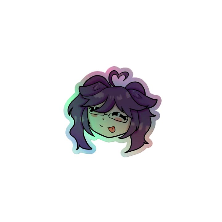 Holographic Silly Poodle Sticker product image (1)