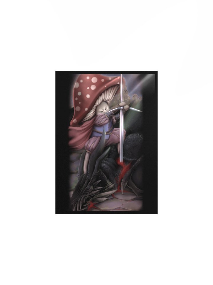 Mushroom Rider Dark Fantasy Poster product image (3)