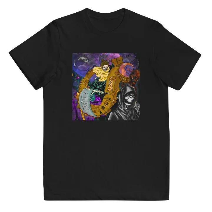 Crazzie Train Youth Jersey T-Shirt (orig) product image (1)