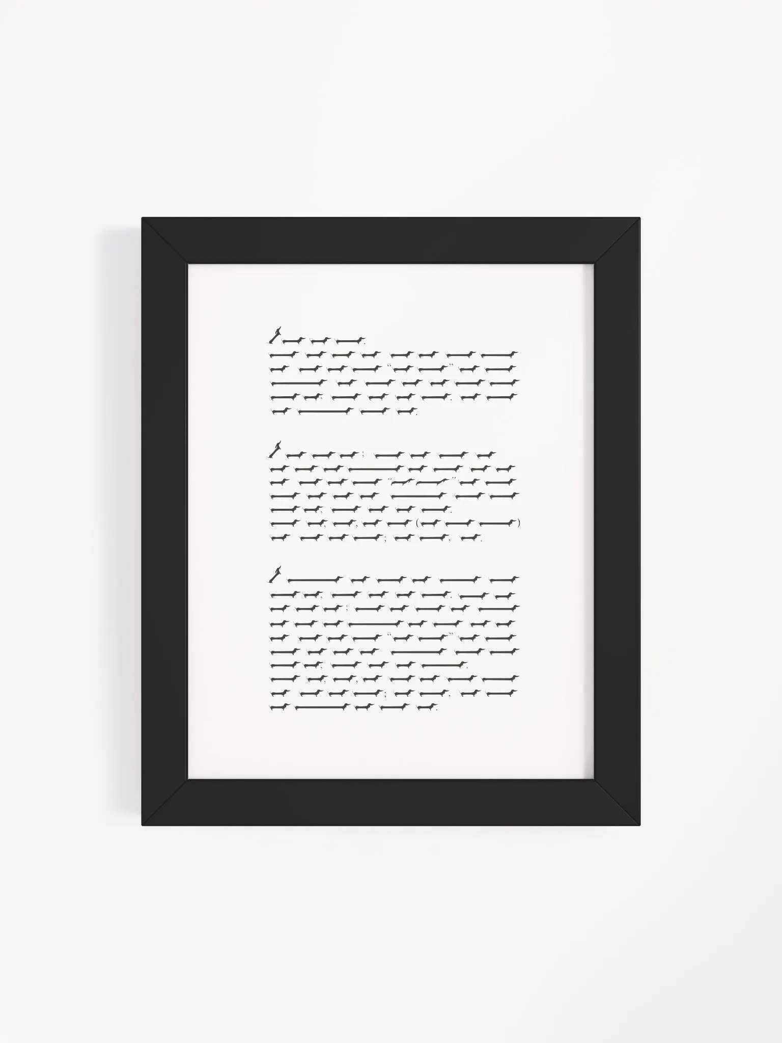 Dachshund's Love Letter product image (110)