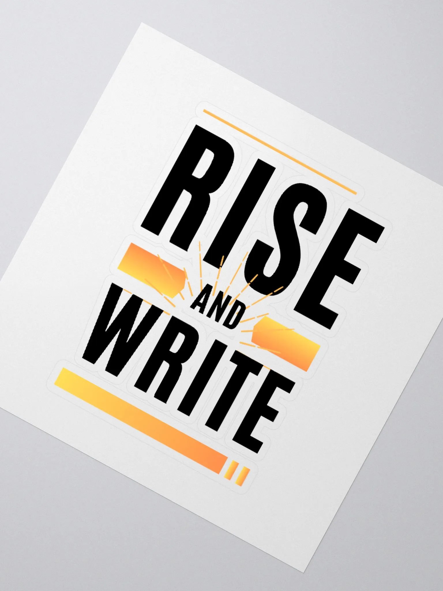 Rise and Write Stickers product image (5)