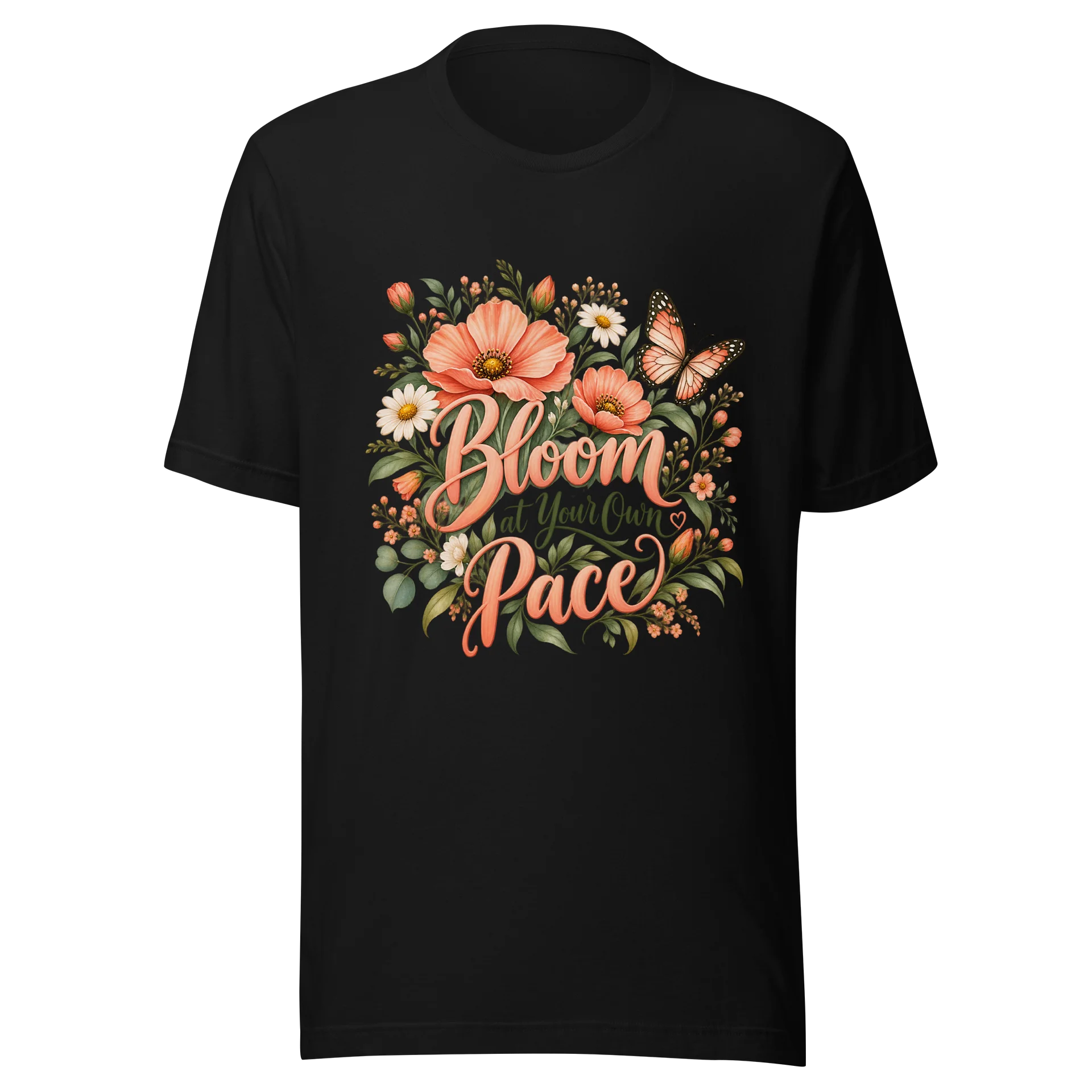 Bloom in Peace Floral Tee product image (1)