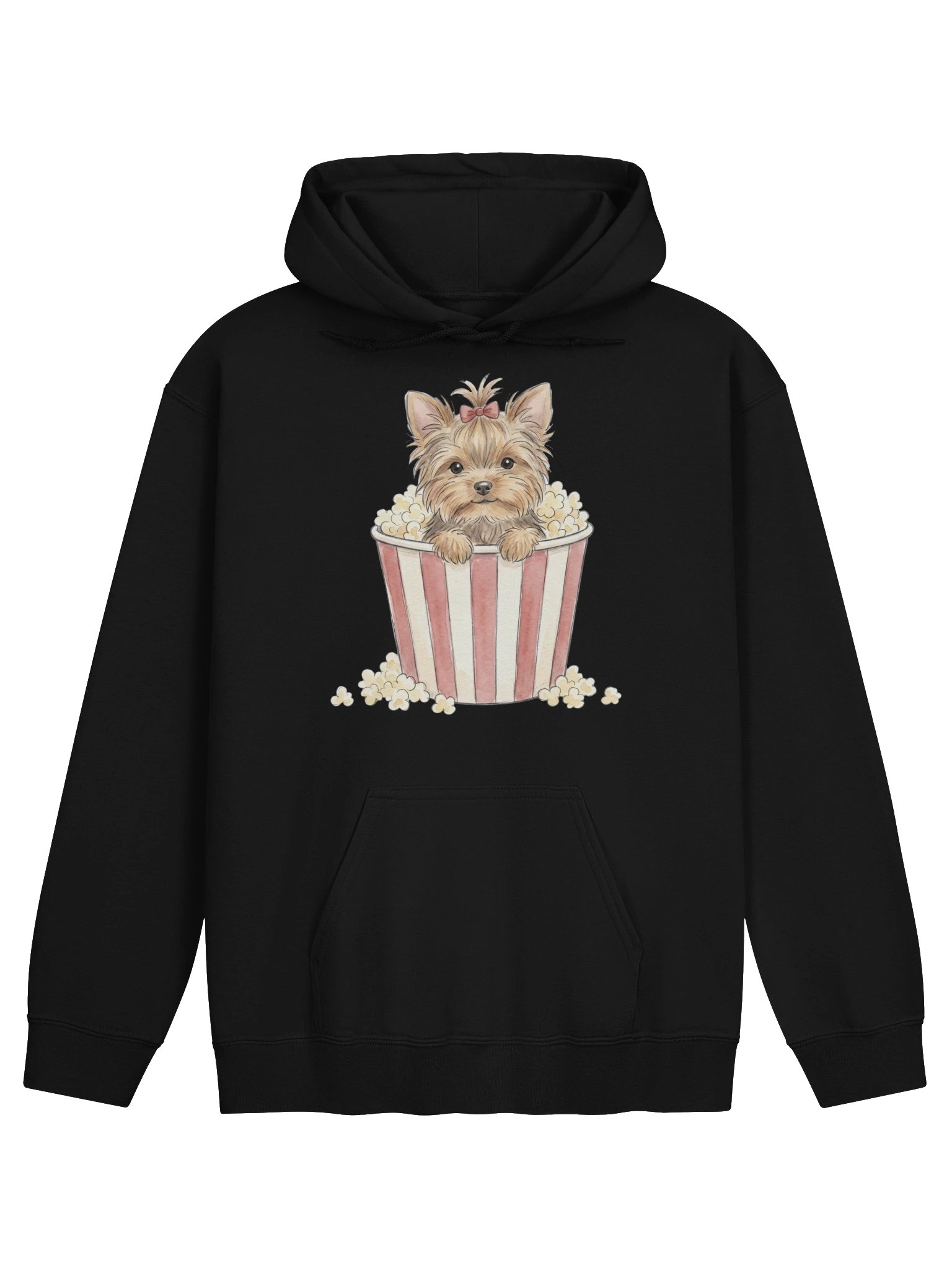Movie Night Yorkie Hoodie product image (1)