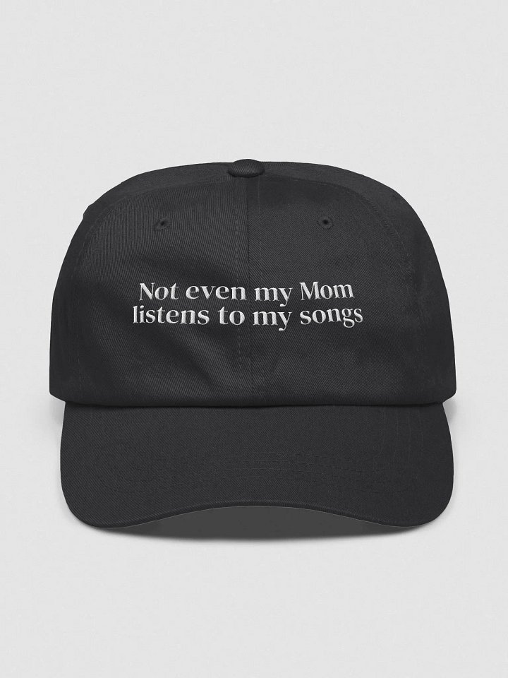 Not even my mum listens to my songs hat product image (1)