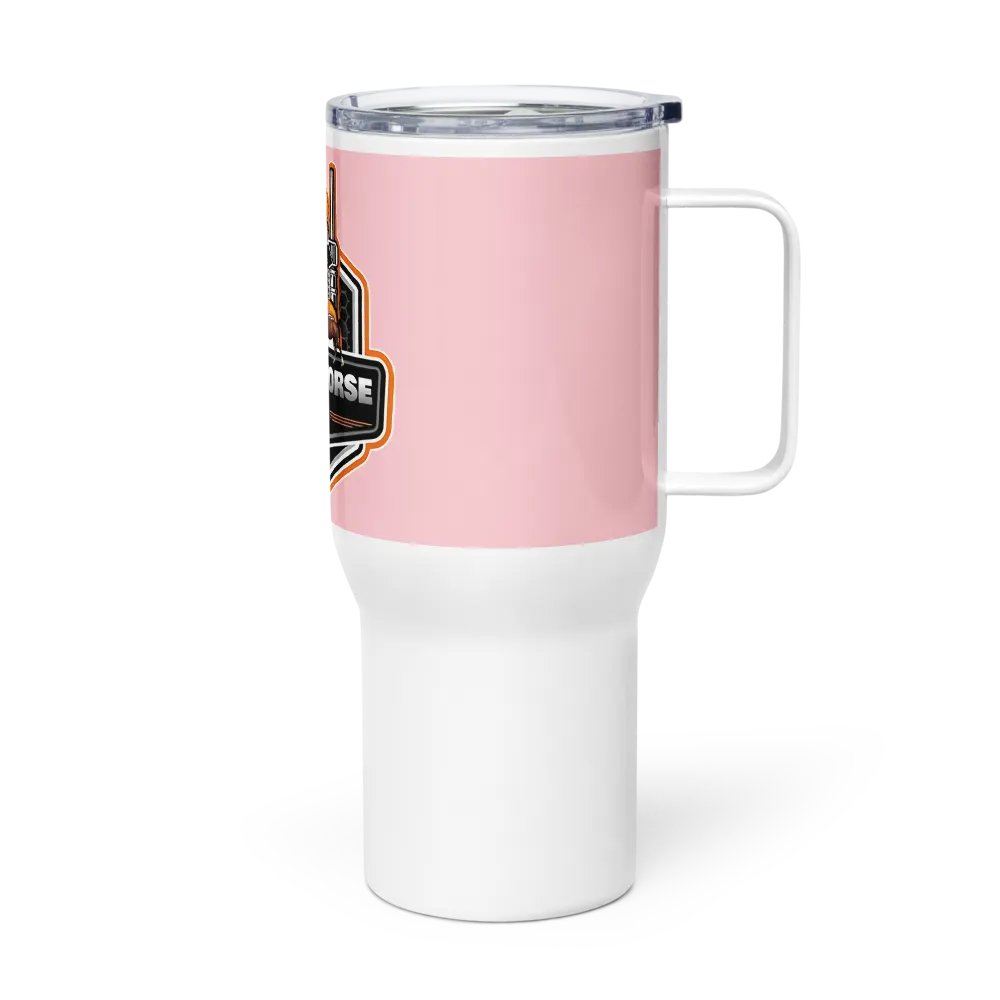 Strick-Horse Transport Travel Mug product image (3)