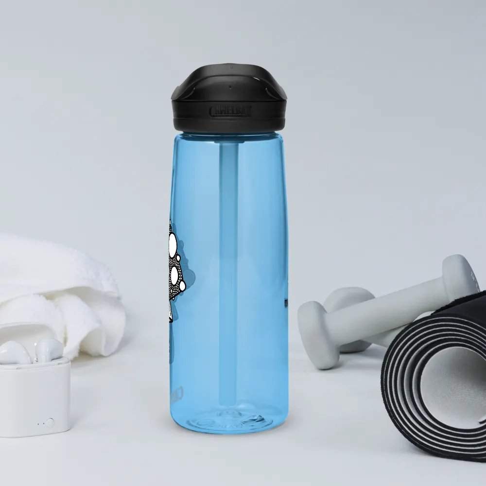 Mushroom Doodle Water Bottle product image (69)