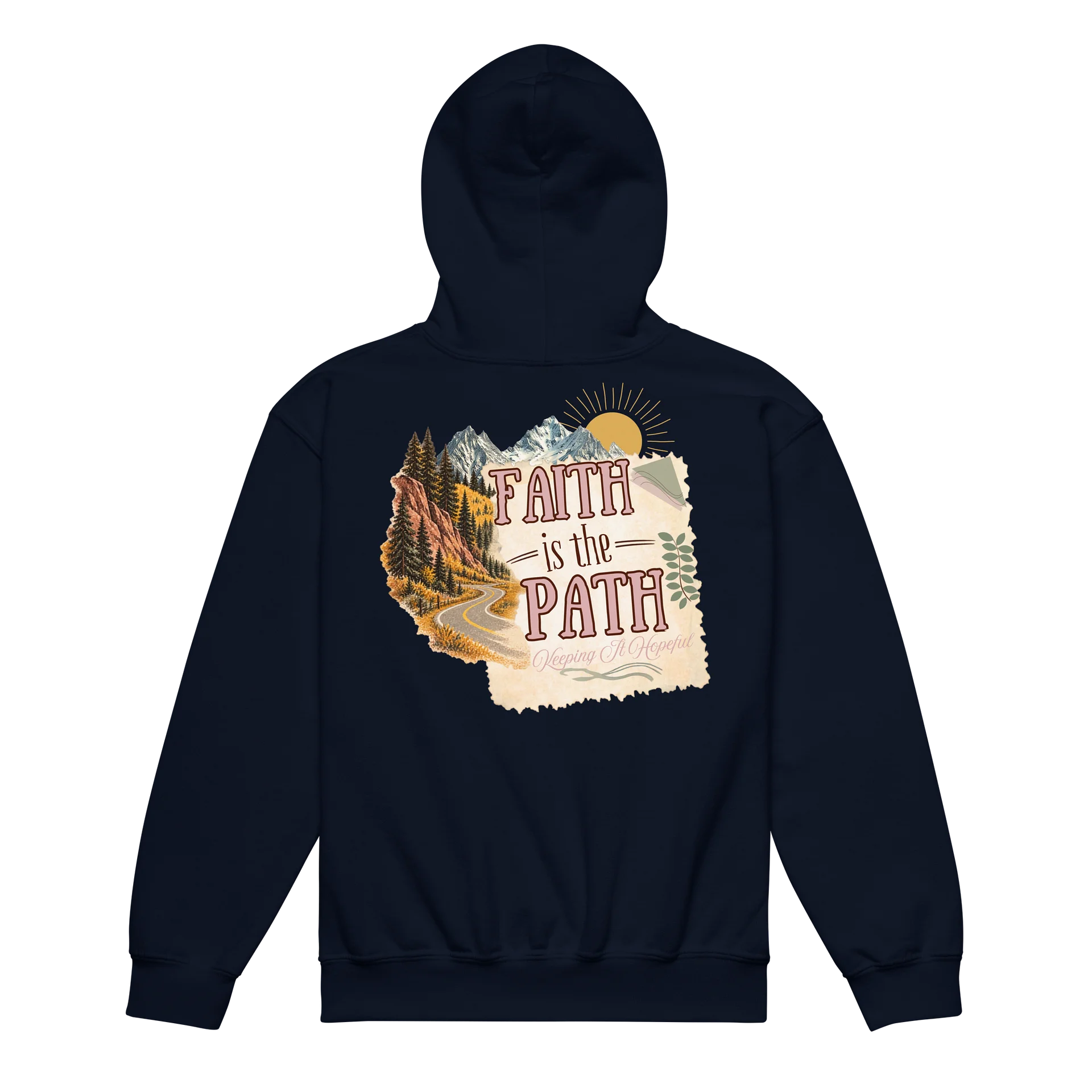 Girls' Faith Is The Path Youth Hoodie product image (4)