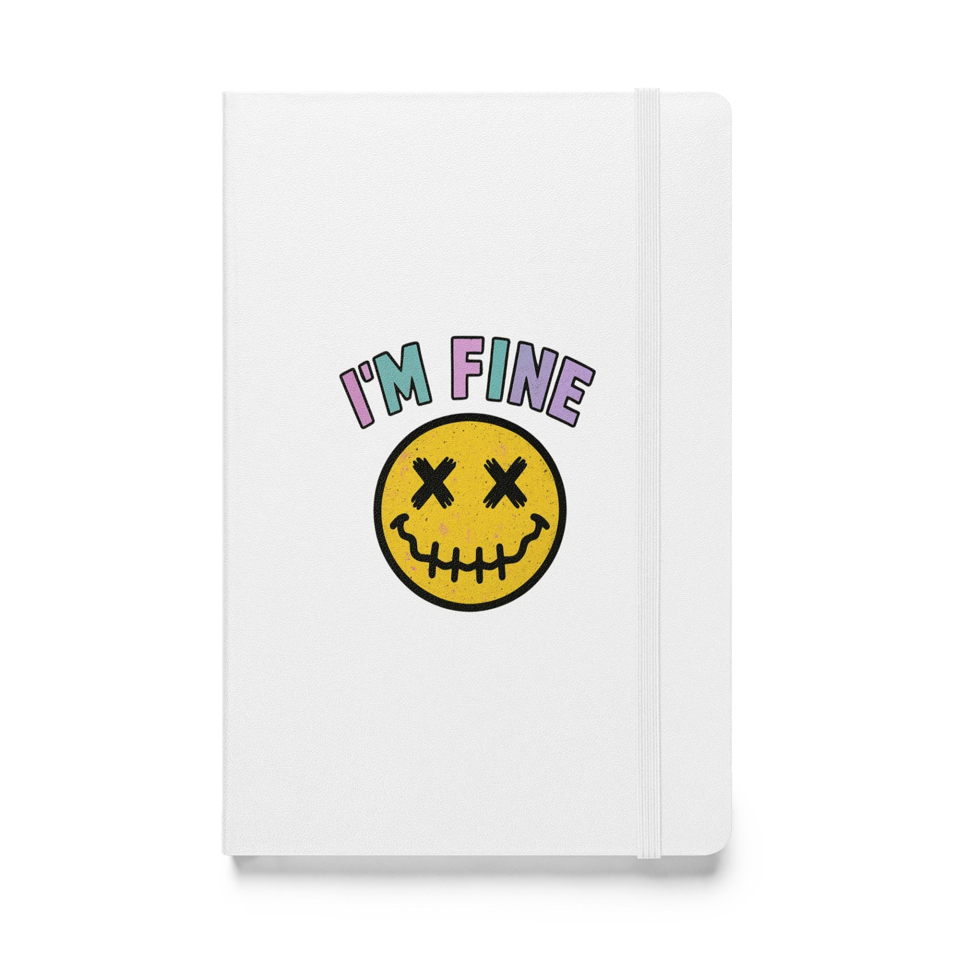I'm Fine: Hardcover Notebook product image (1)
