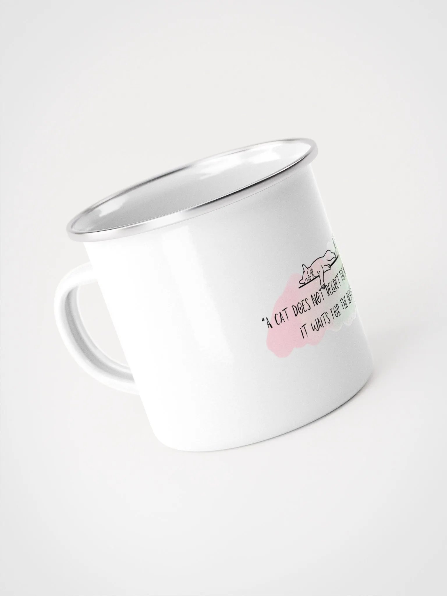 Vaikauri Wisdom Enamel Mug product image (2)