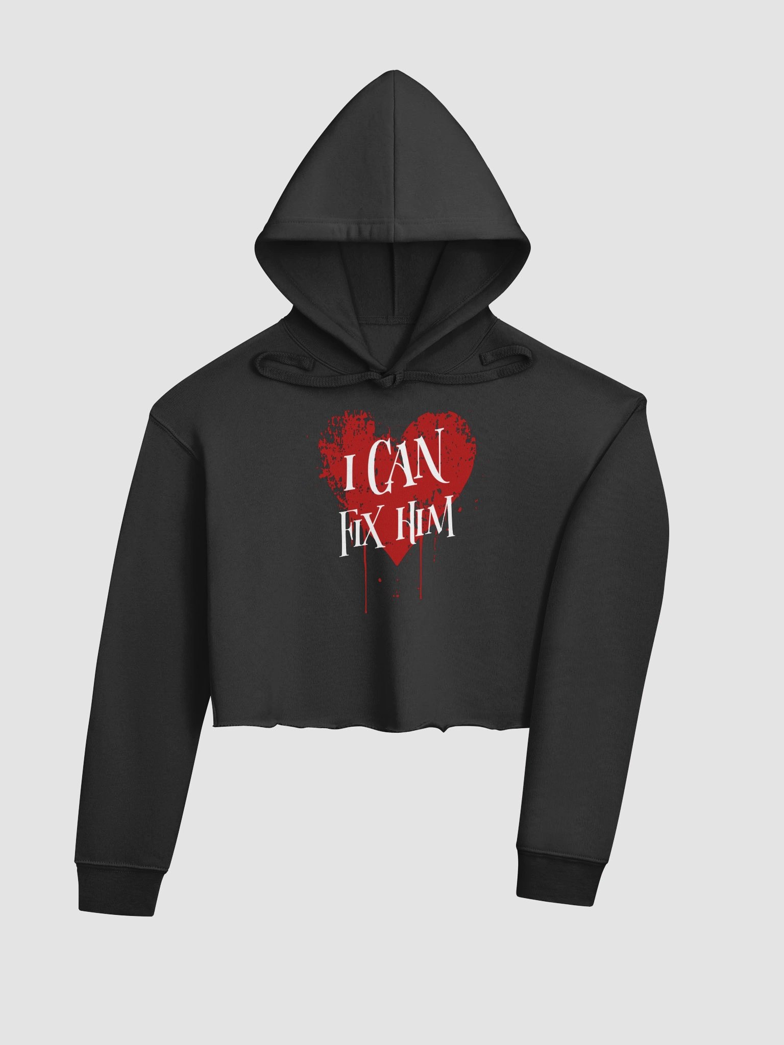 I Can Fix Him || Crop Hoodie product image (4)