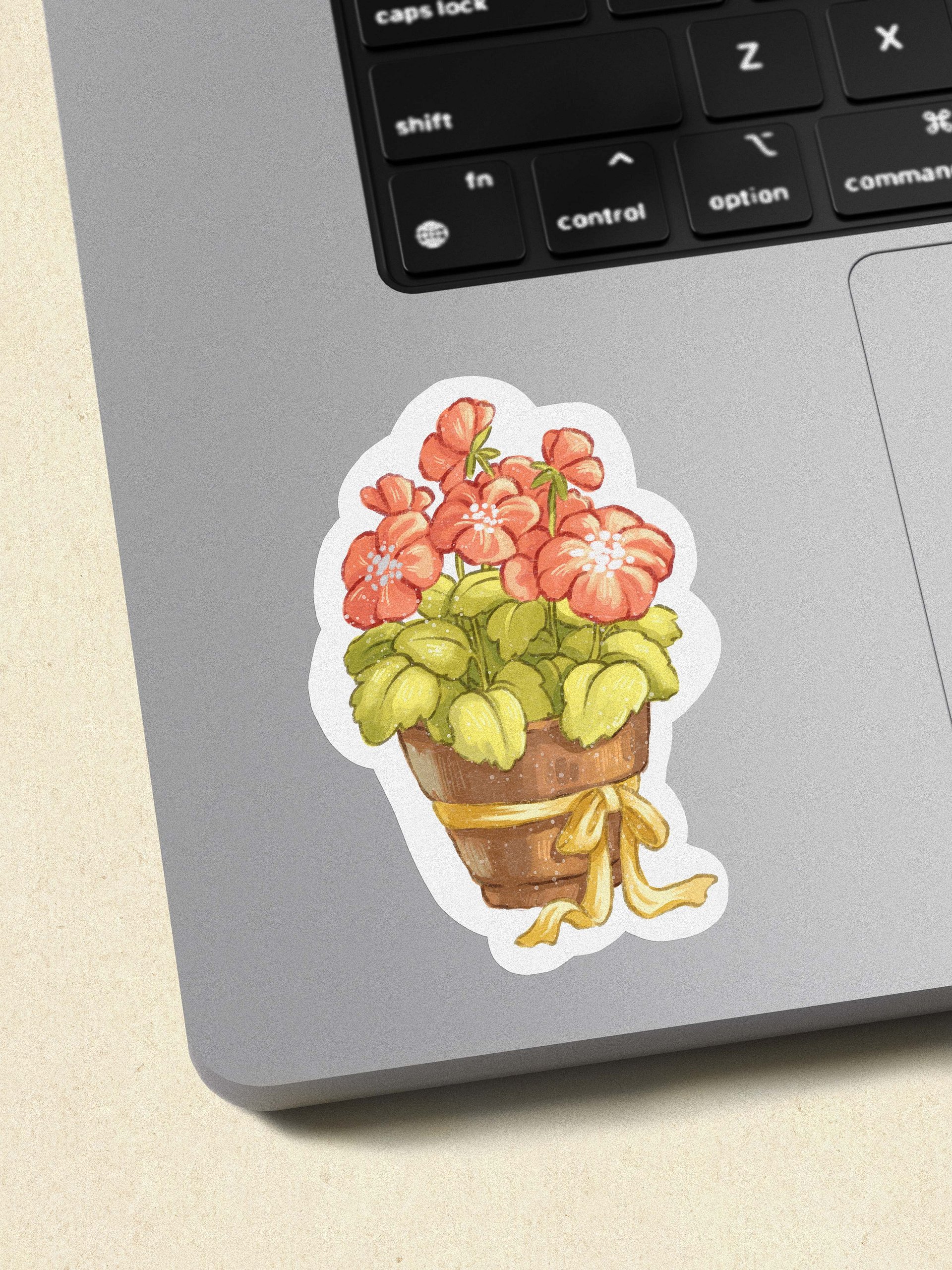 Autumn Flower Pot - Sticker 3x3 product image (2)
