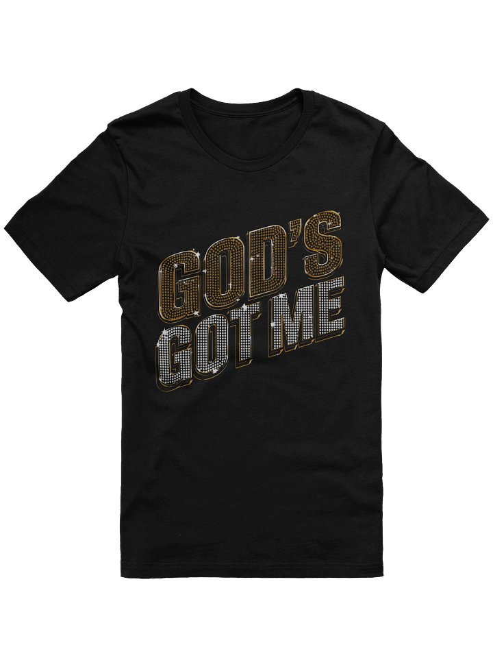 God's Got Me - Divine Glitter: Bella+Canvas Supersoft T-Shirt product image (1)