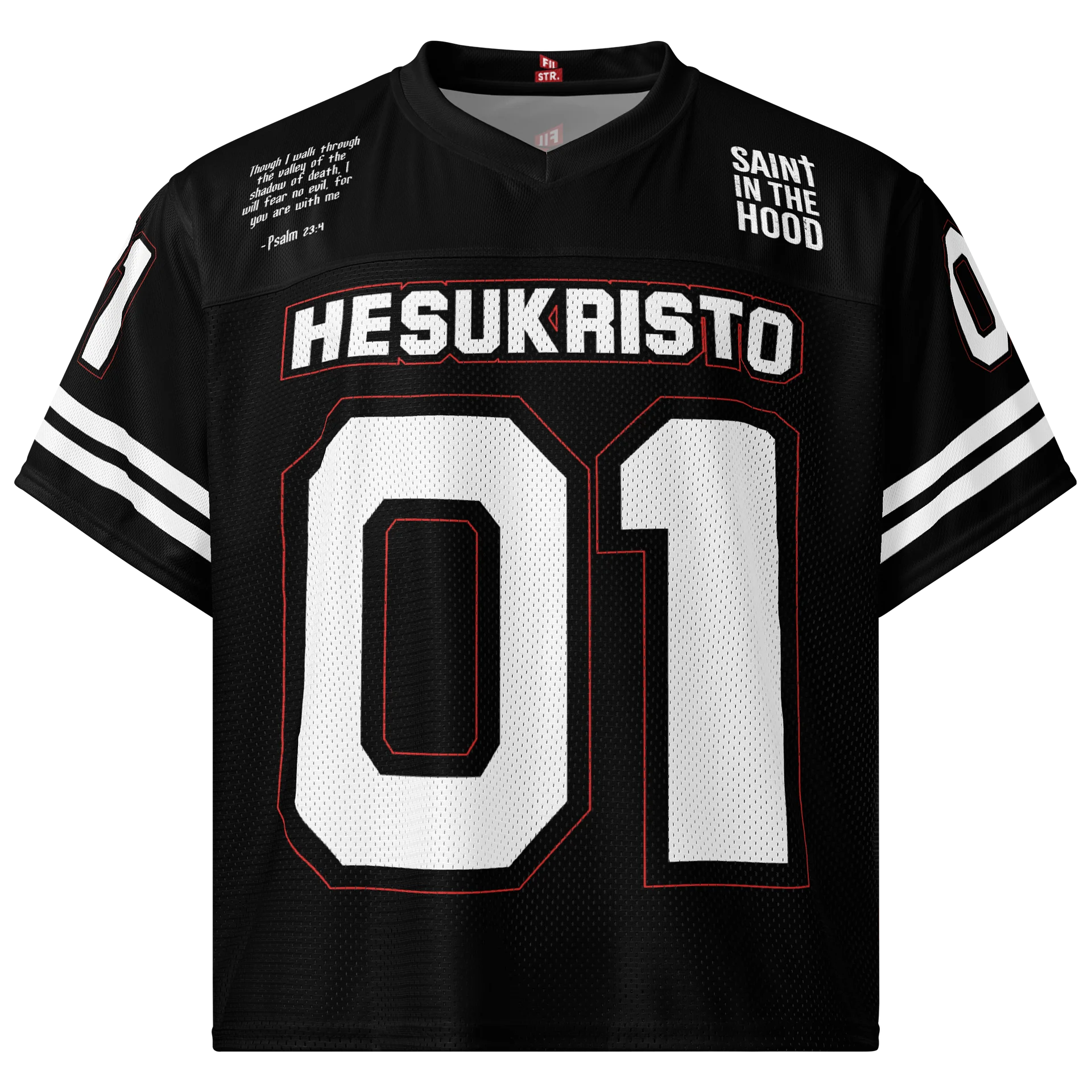 HESUKRISTO NUMERO UNO BOX FOOTBALL JERSEY product image (2)