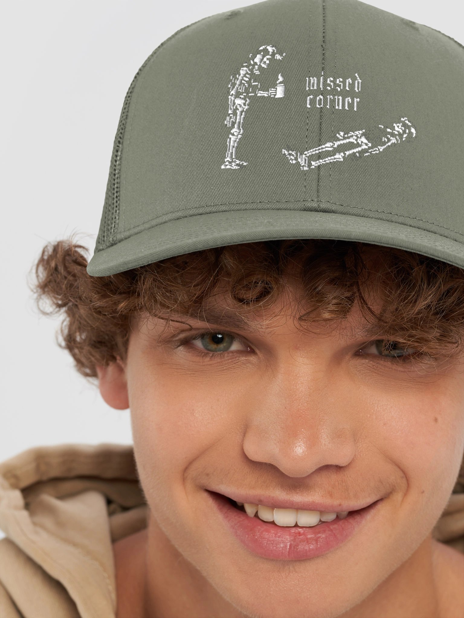 Missed Corner Trucker Hat product image (8)