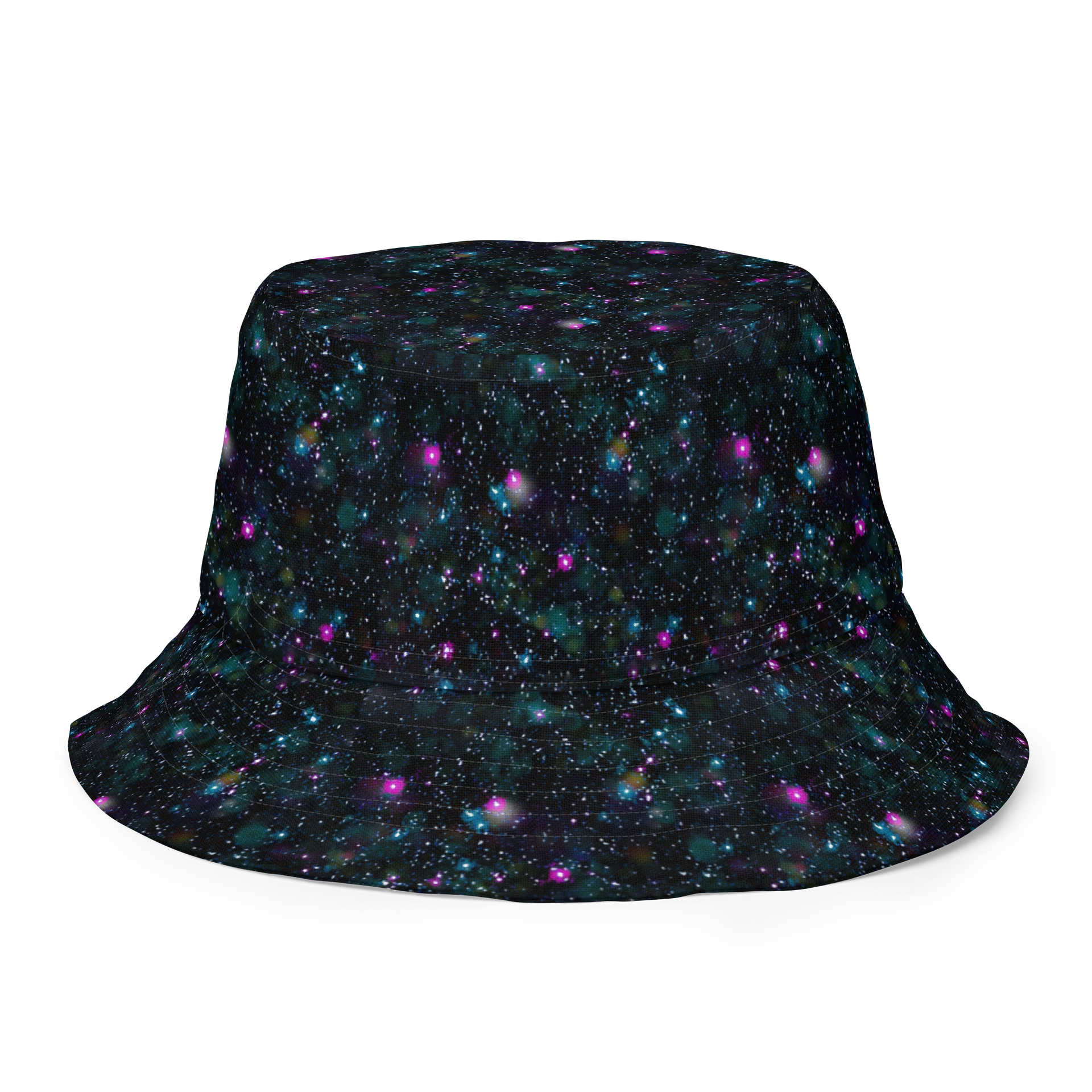 vangoggles.com reversible bucket hat (glittergoo/wishingstar) product image (7)