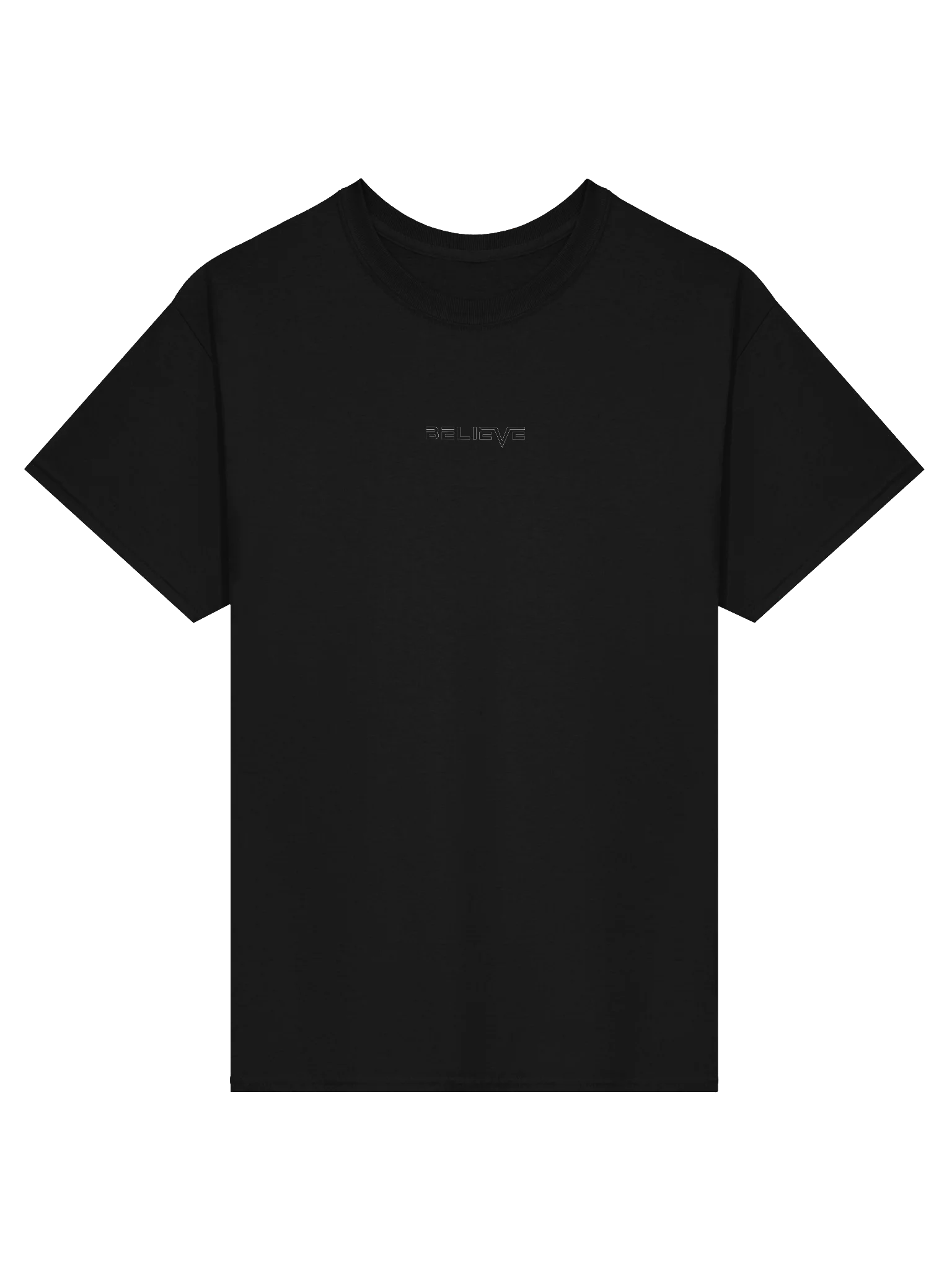 believe outline tee product image (1)