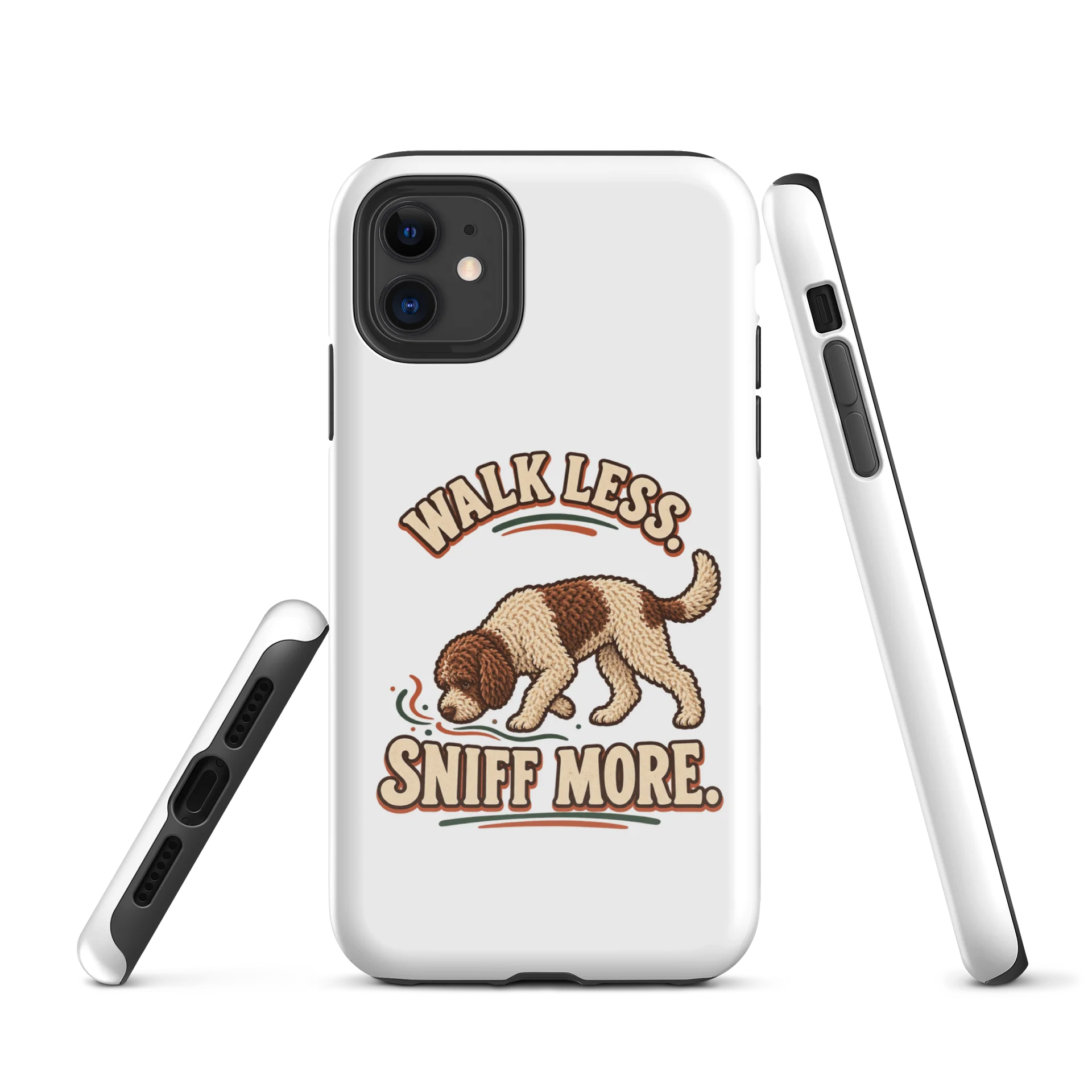 Walk Less, Sniff More iPhone Case product image (1)