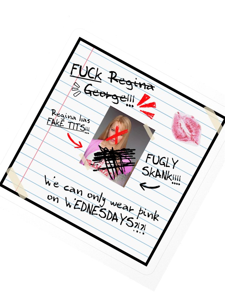 Mean Girls Gretchen's Burn Book Square Sticker product image (2)