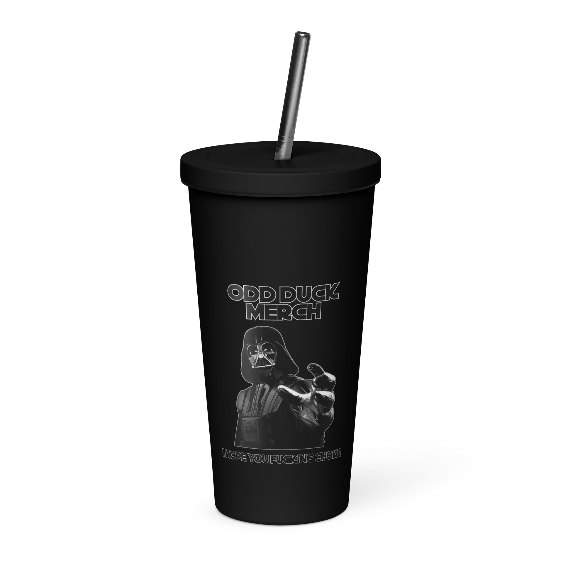 Odd Duck I Hope You Fucking Choke Insulated Tumbler product image (1)