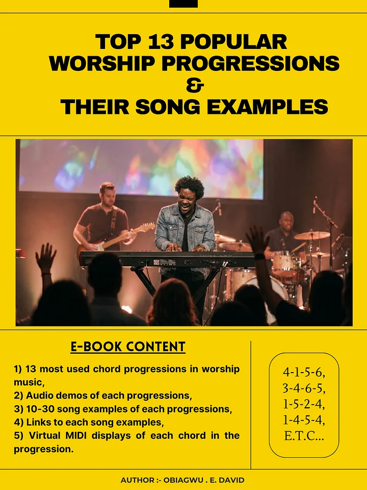 Top 13 Worship Progressions & Their Song Examples product image (1)