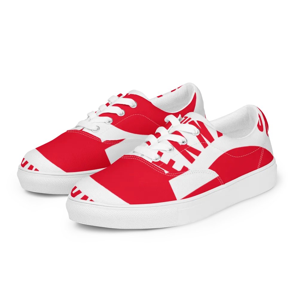 IFBNewsfeed.Org's Men's Lace-Up Canvas Shoes product image (3)