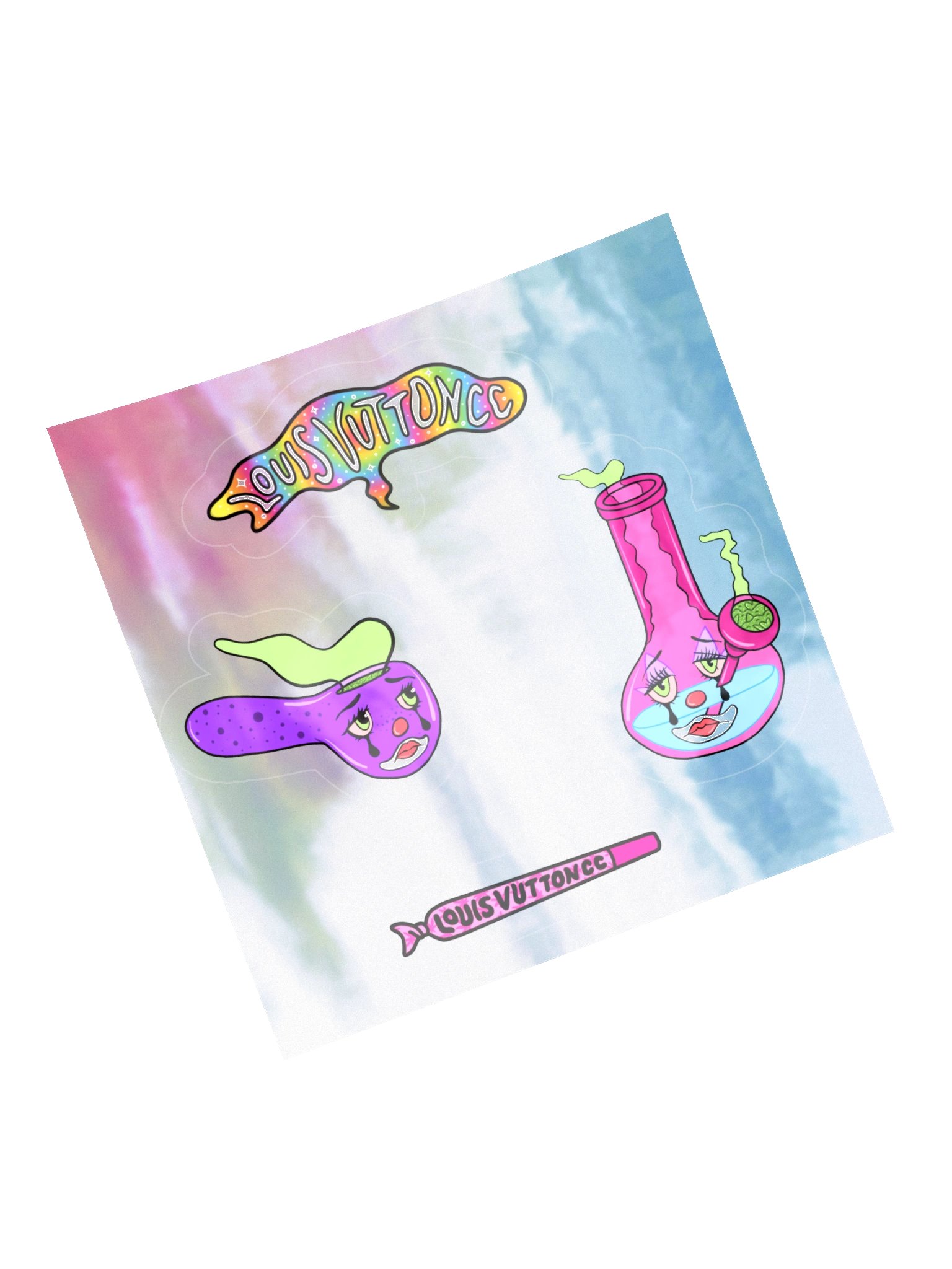 LouisVuttonCC Stoner Sticker Pack product image (5)
