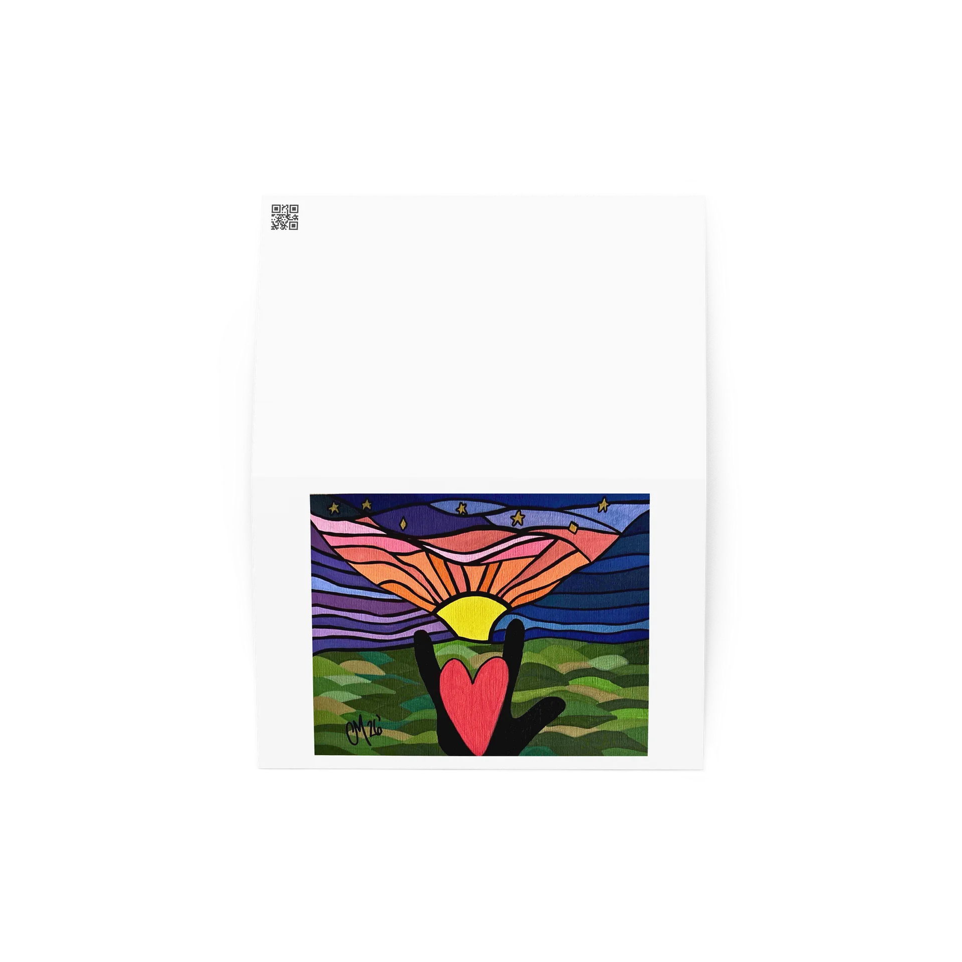 Where My Heart Listened to the Sunset | Card product image (4)