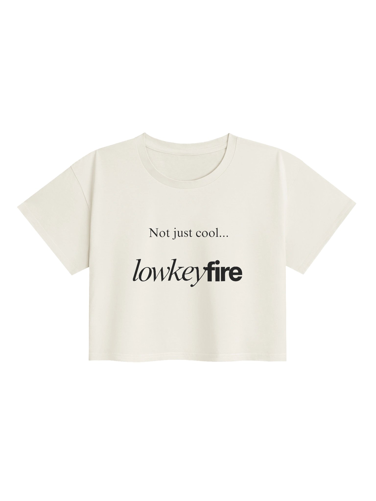 LowkeyFire Signature Crop Tee product image (1)