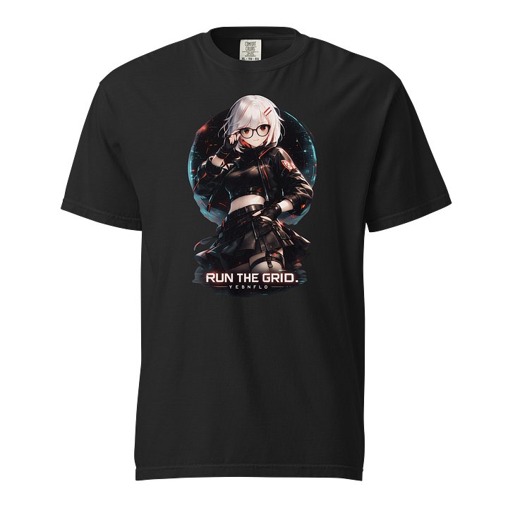 Yebi_BOT // RUN_THE_GRID Comfort Tee product image (1)