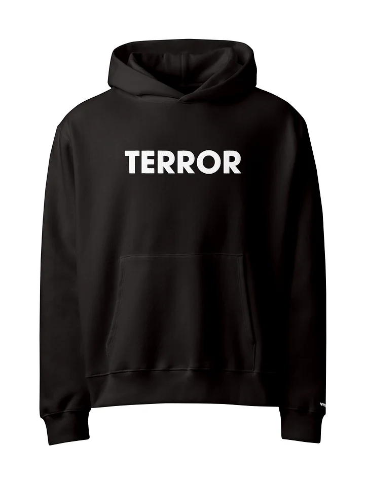 vvitchclvb - "Terror" Embroidered Oversized Hoodie product image (1)