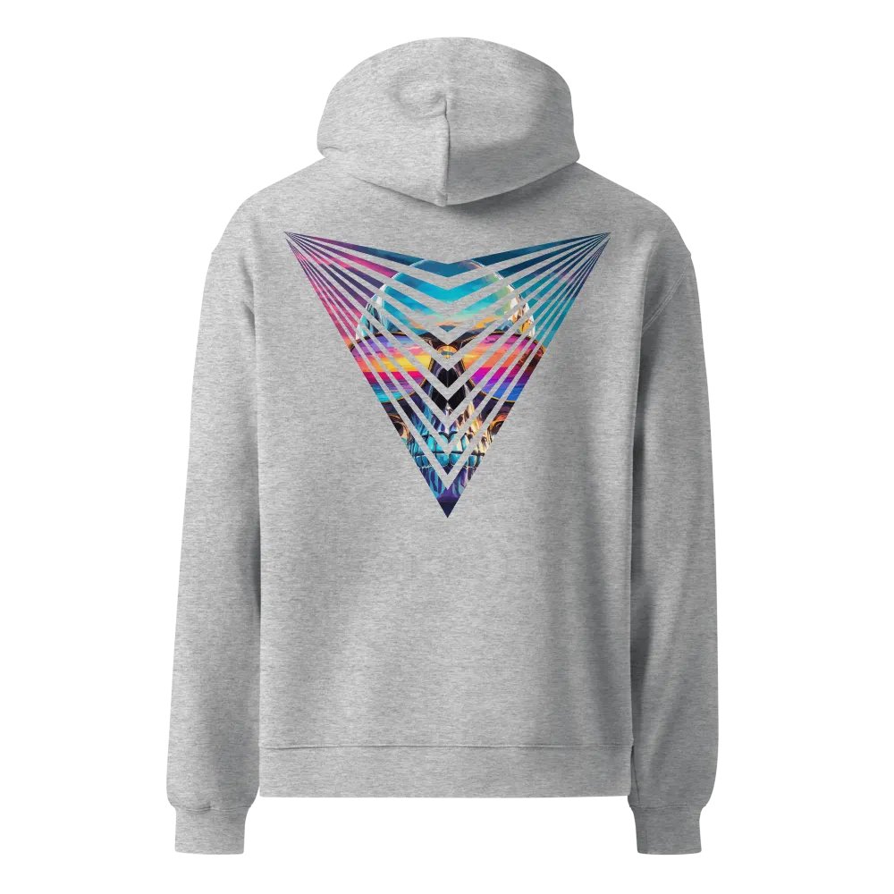 VACIO Skull Vortex Logo Premium Relaxed Fit Hoodie product image (1)