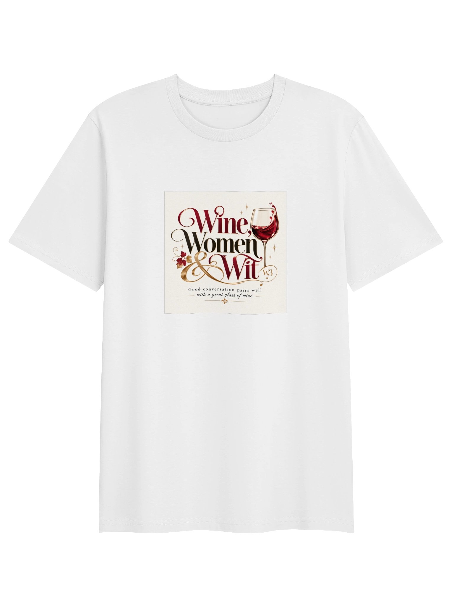 Wine, Women & Wit T-Shirt product image (1)