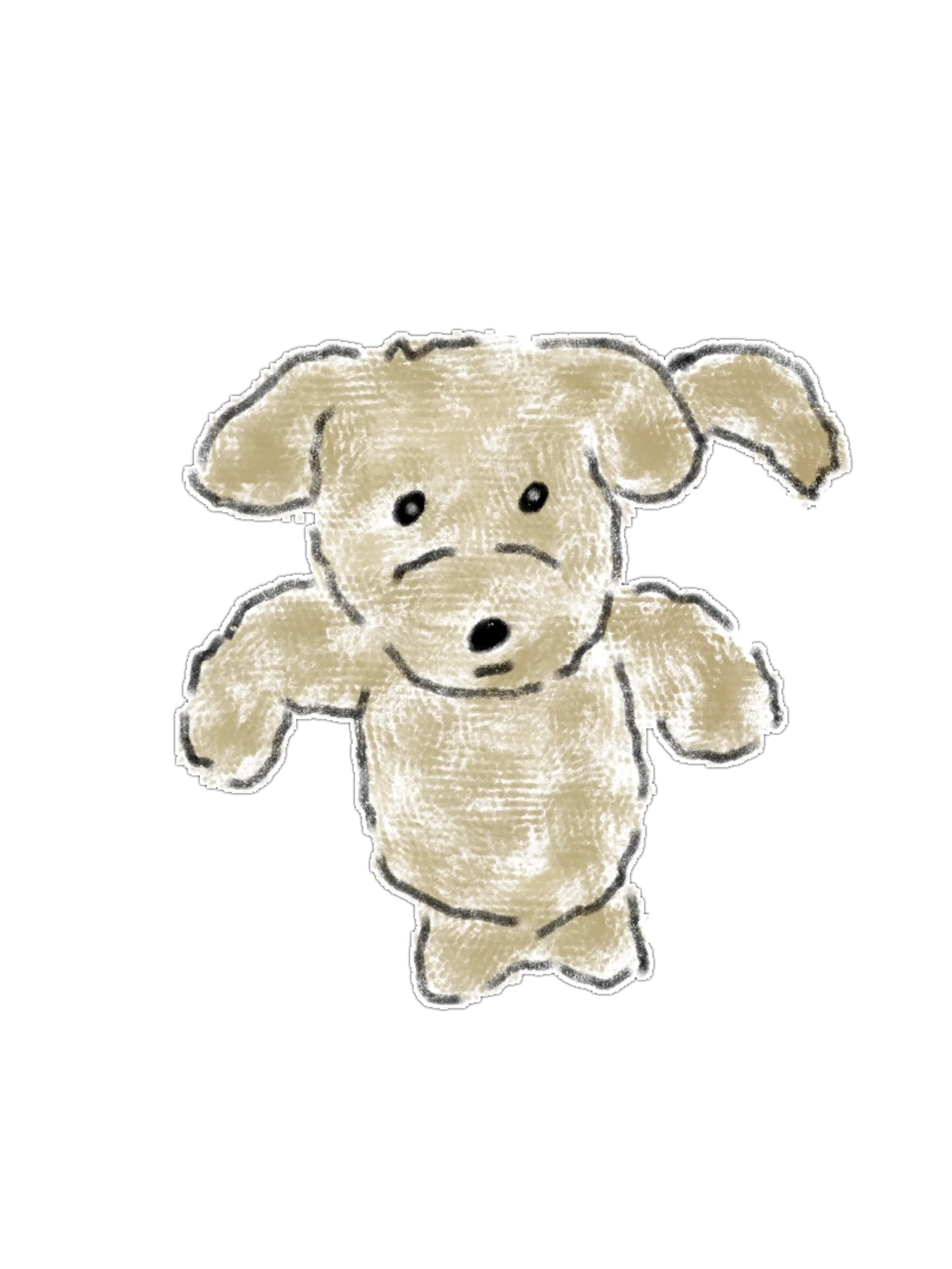 15 Cute Hand-Drawn Dog PNG Clipart Bundle product image (3)