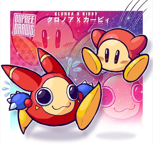 Legally Distinct Enemies

two legally distinct entities (moo and waddle dee)
from two legally distinct video game franchises ...