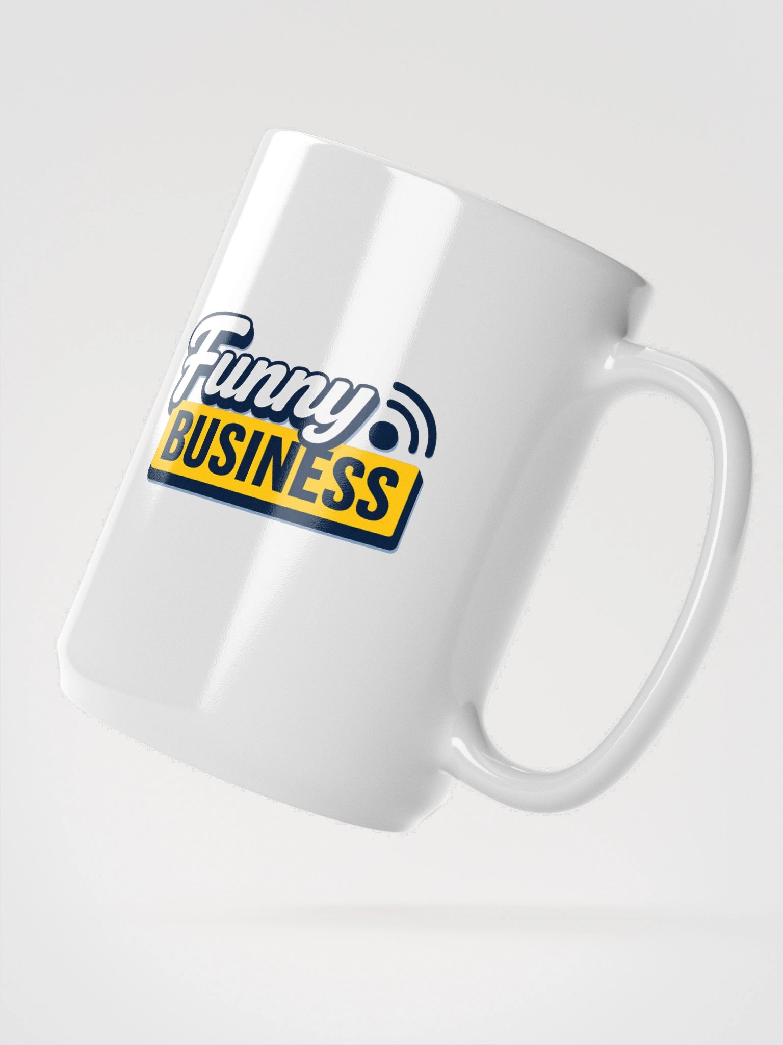Witty Waves White Mug product image (4)