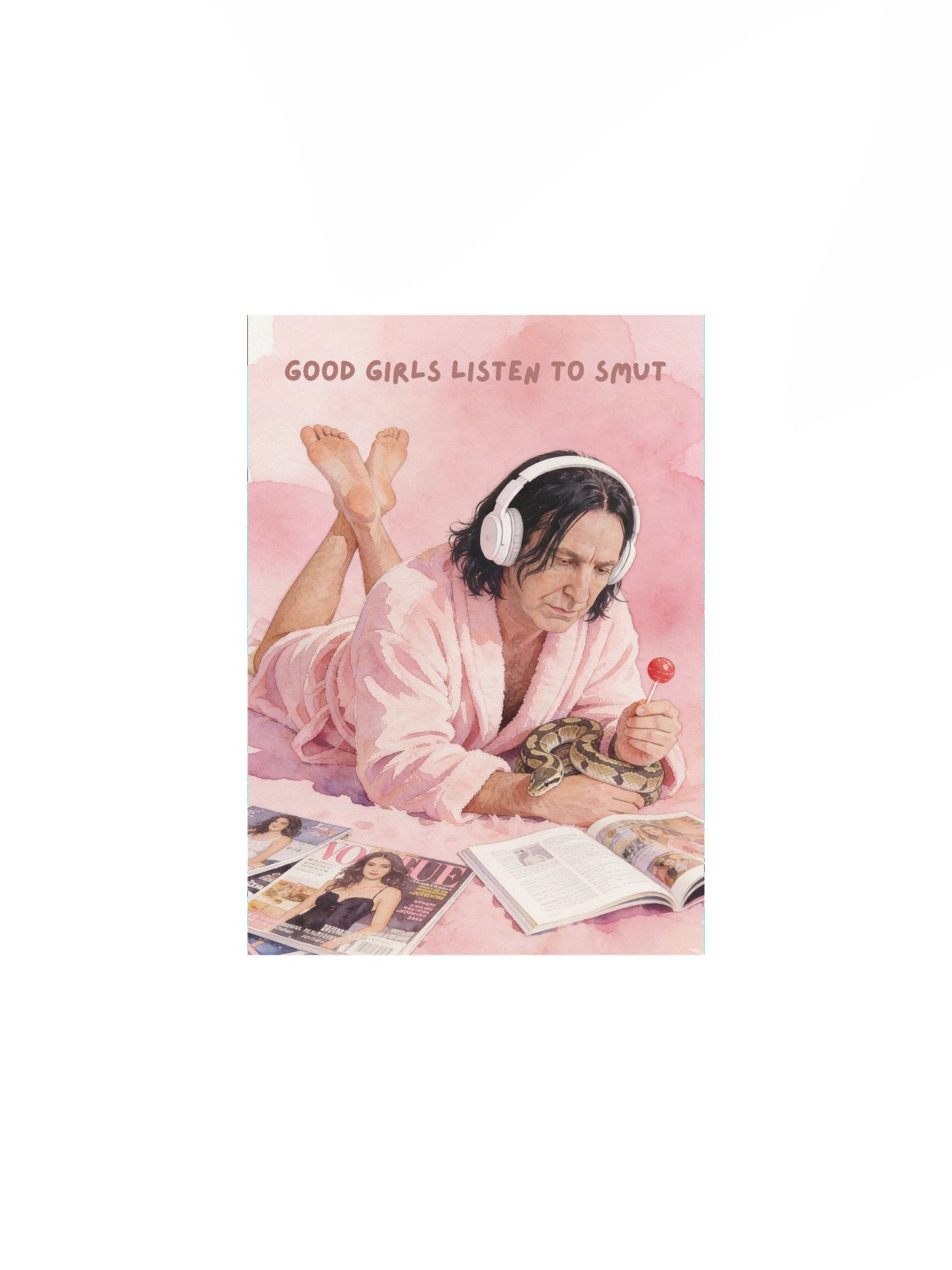 Good Girls Listen to Smut Wall Art product image (1)