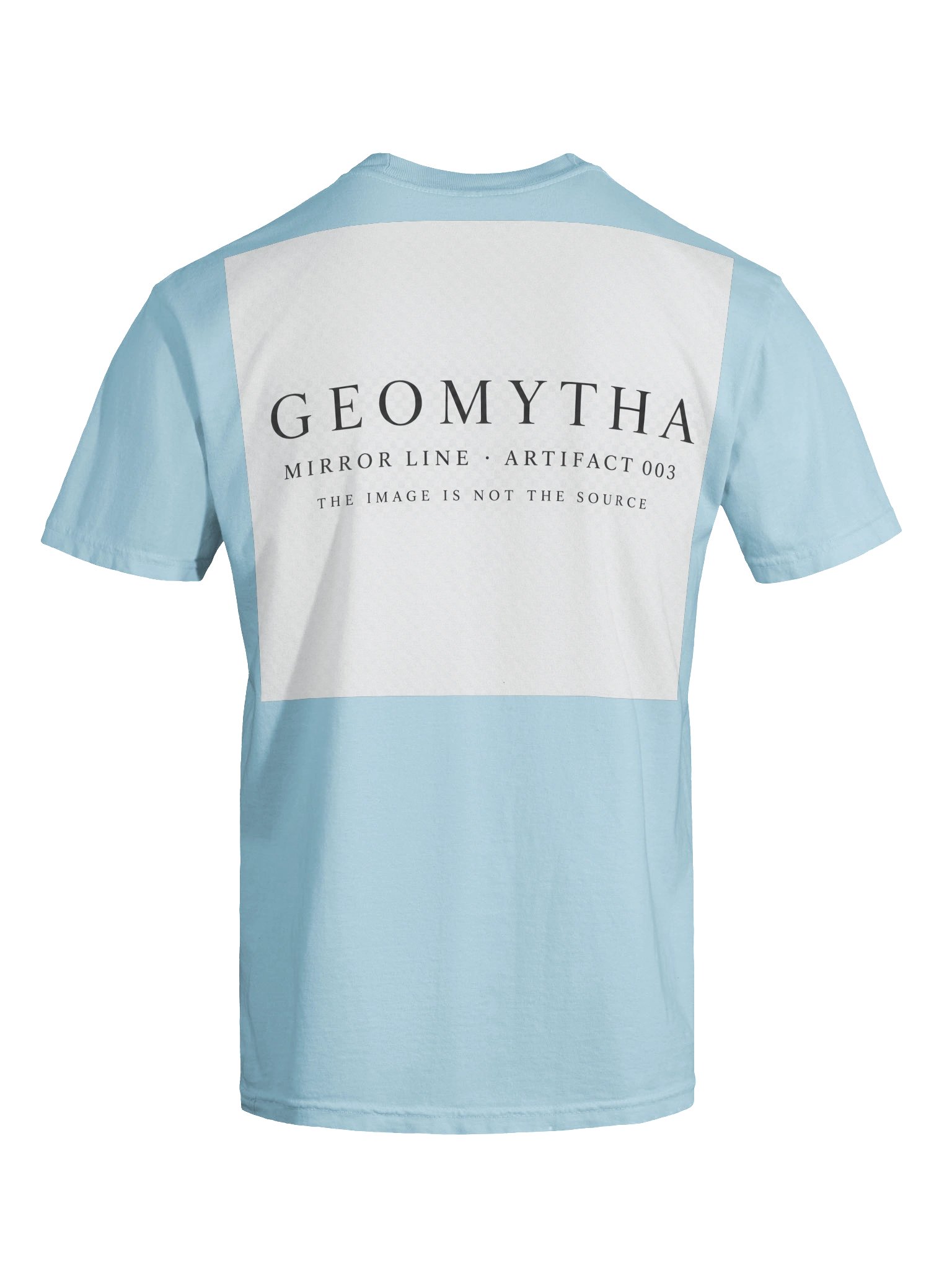 Geomytha Artifact 003 — The Great Wave Tee product image (7)